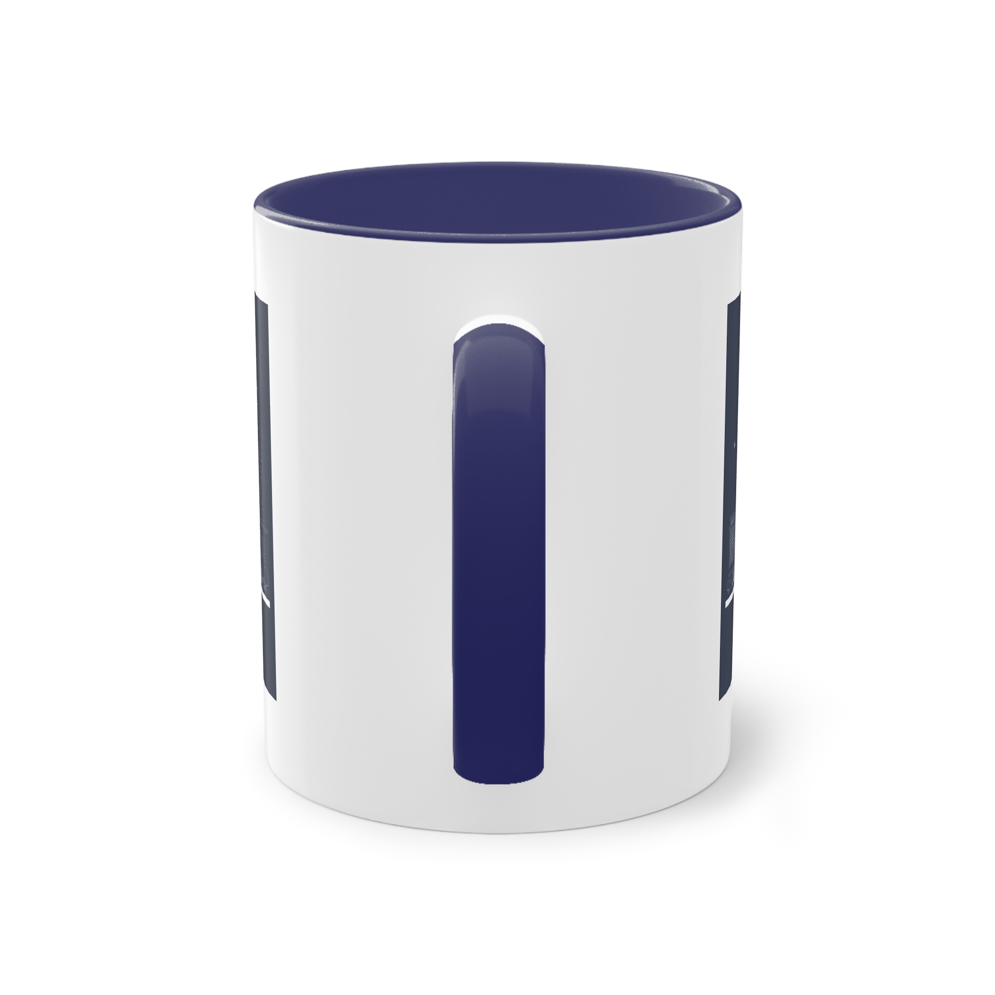 Kuala Lumpur Outline Inverse Two Tone Coffee Mug 11oz - Image 42