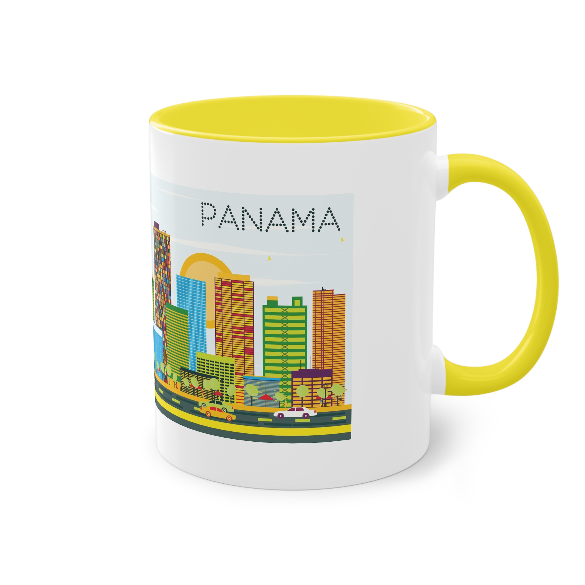 Panama Color Two Tone Coffee Mug 11oz - Image 24