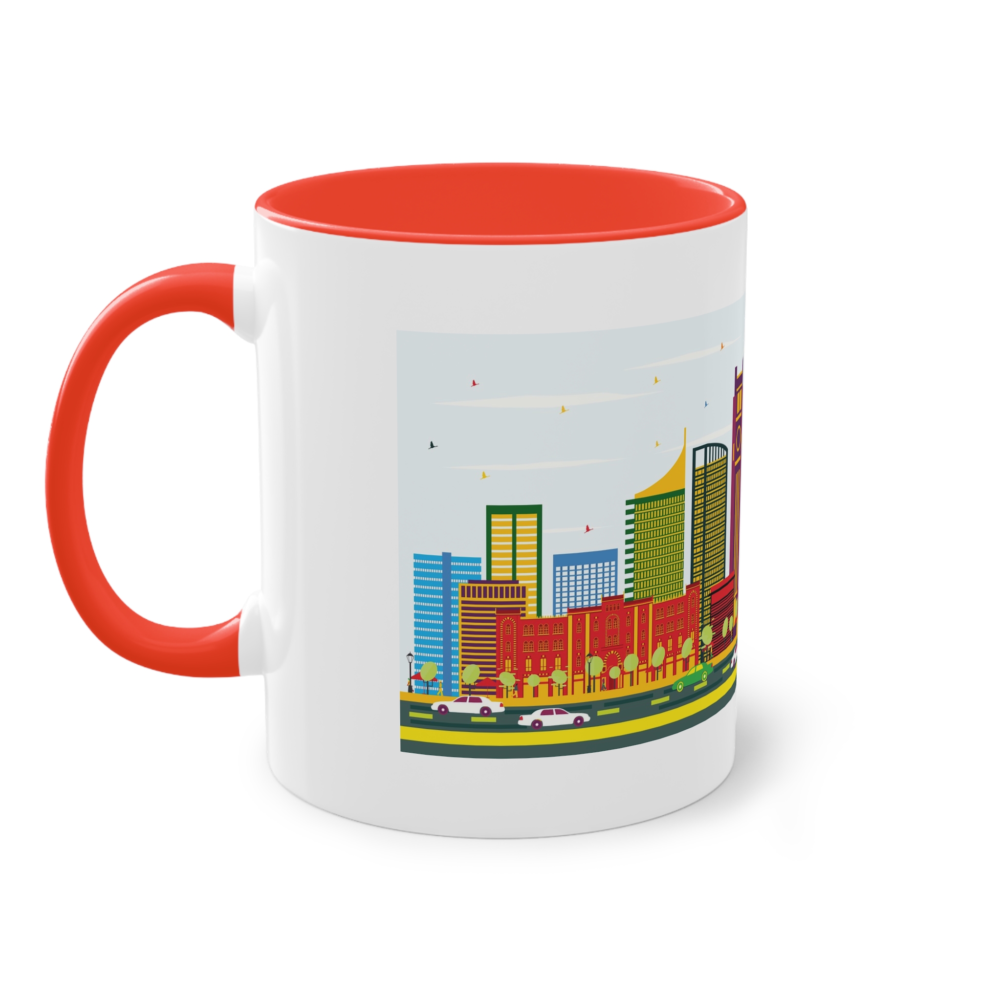 Beirut Color Two Tone Coffee Mug 11oz - Image 3