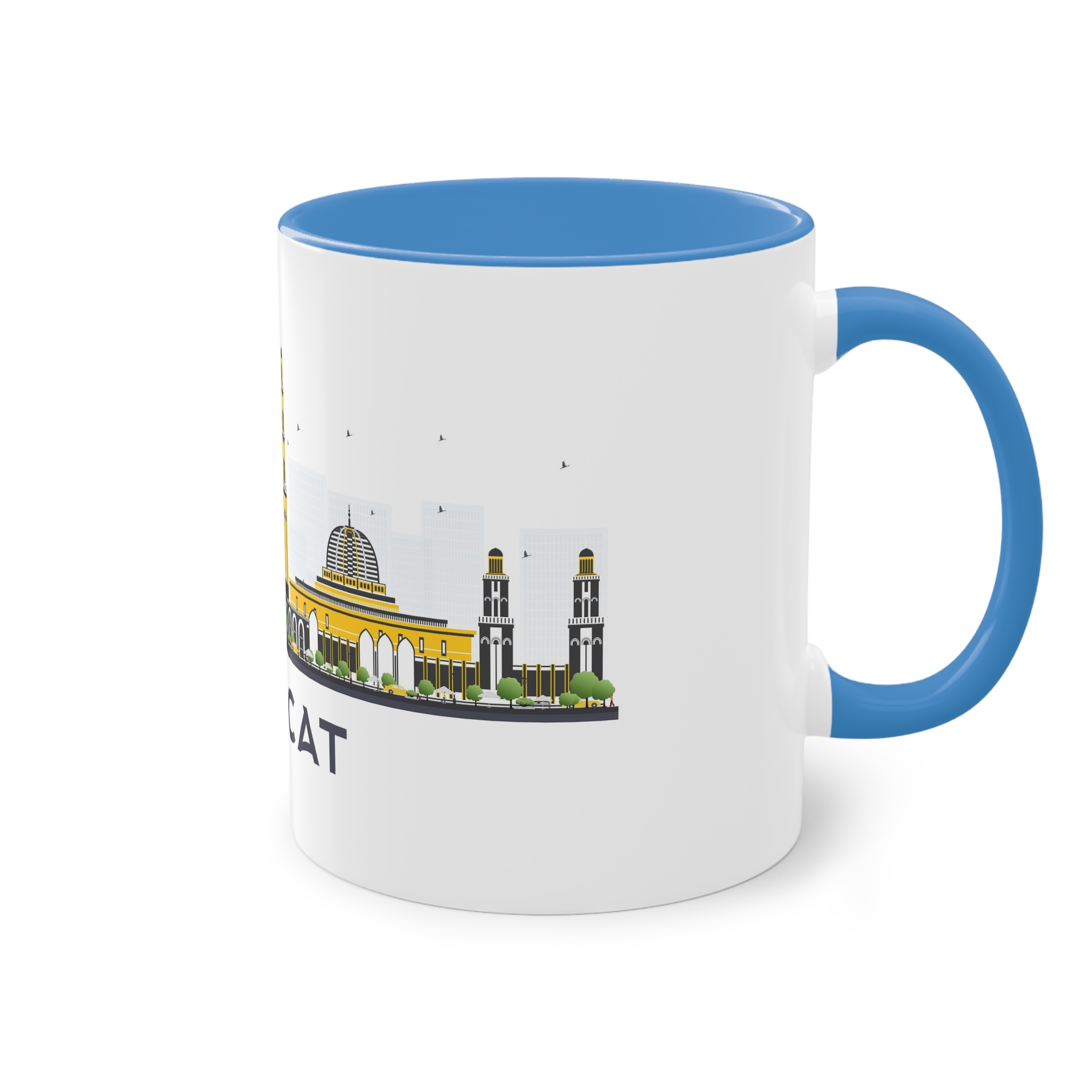 Muscat Isolated Two Tone Coffee Mug 11oz - Image 36