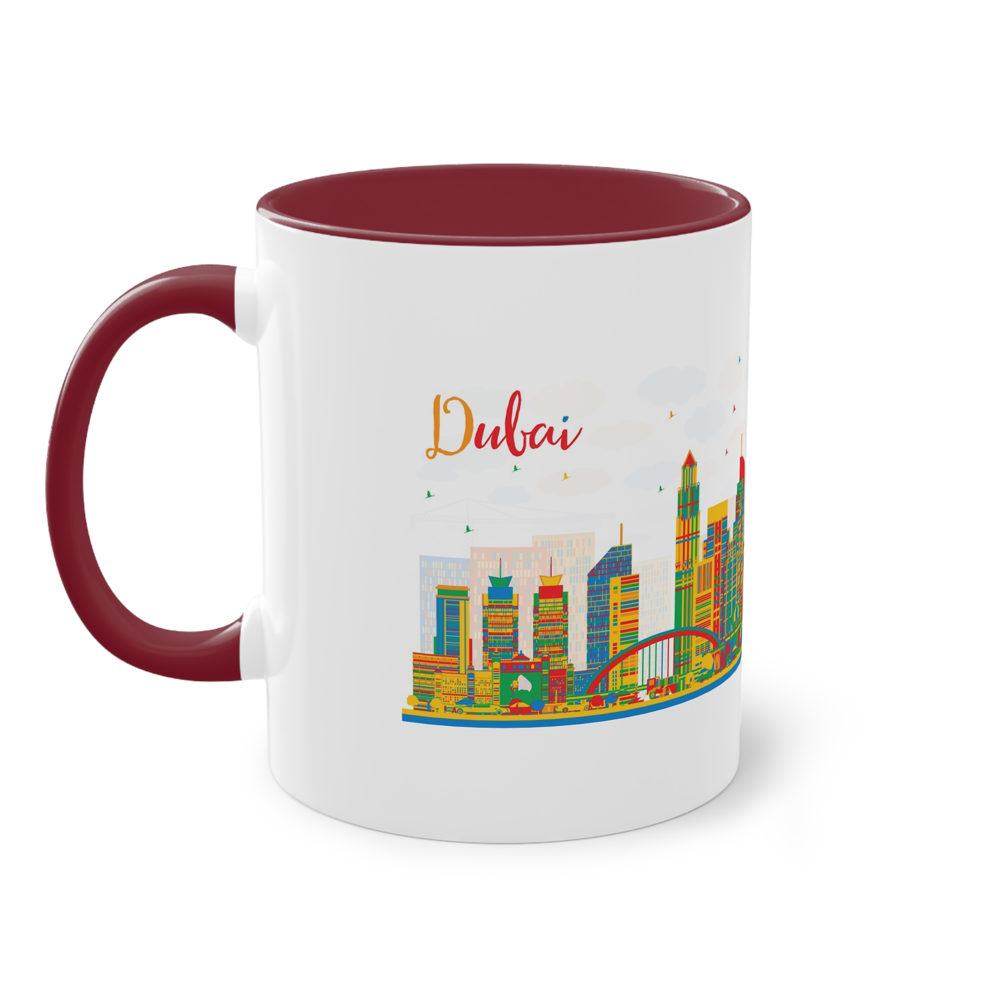 Dubai New Ver 1 1 Two Tone Coffee Mug 11oz - Image 7