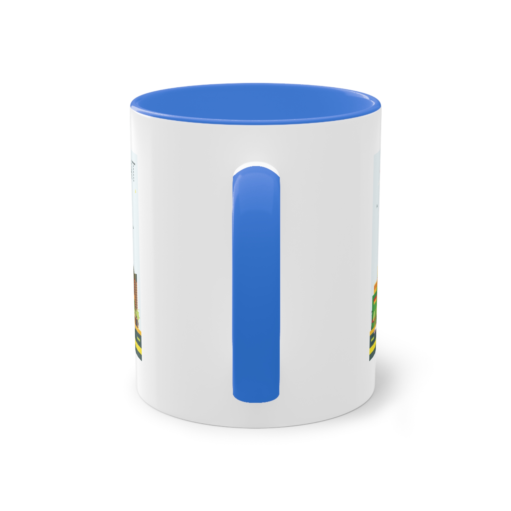 Kuwait Color Two Tone Coffee Mug 11oz - Image 38