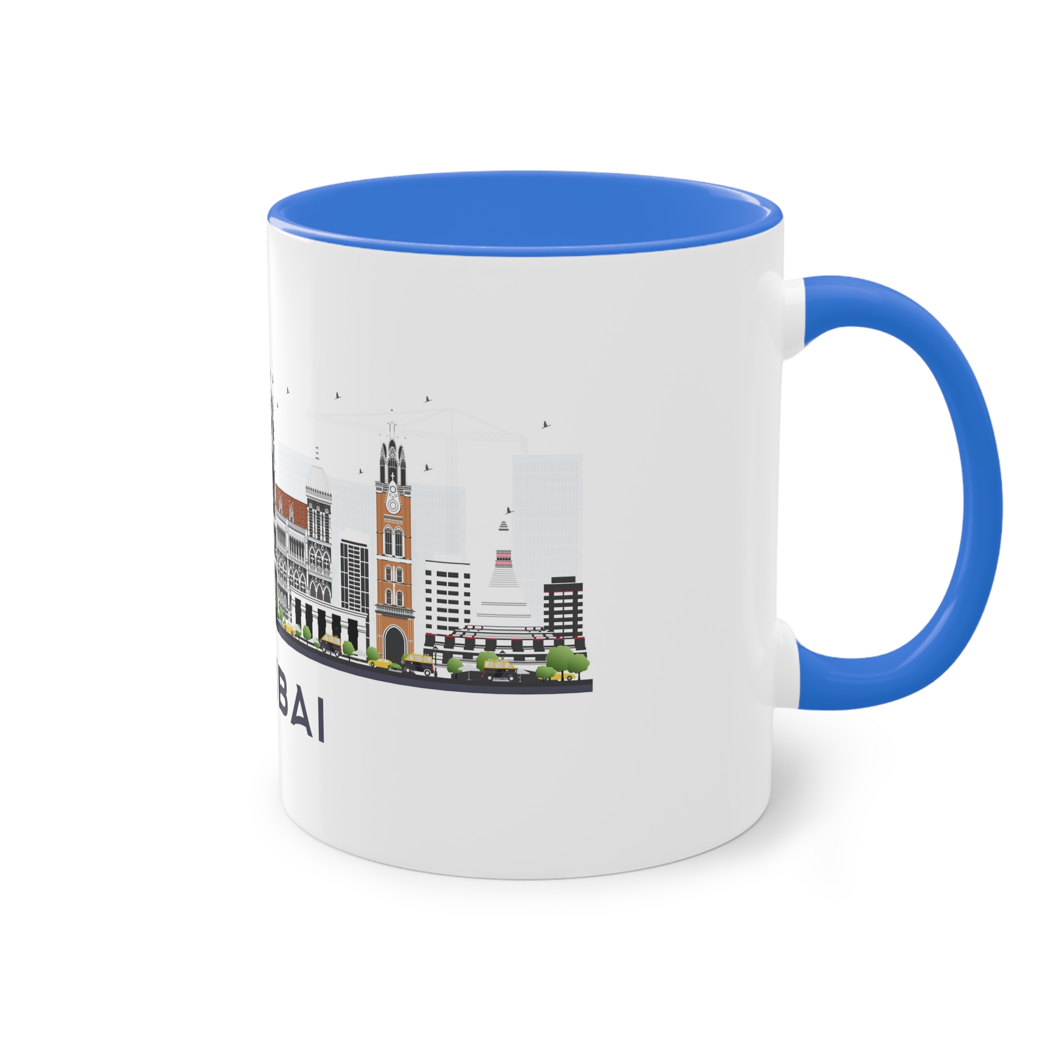 Mumbai Isolated Two Tone Coffee Mug 11oz - Image 40
