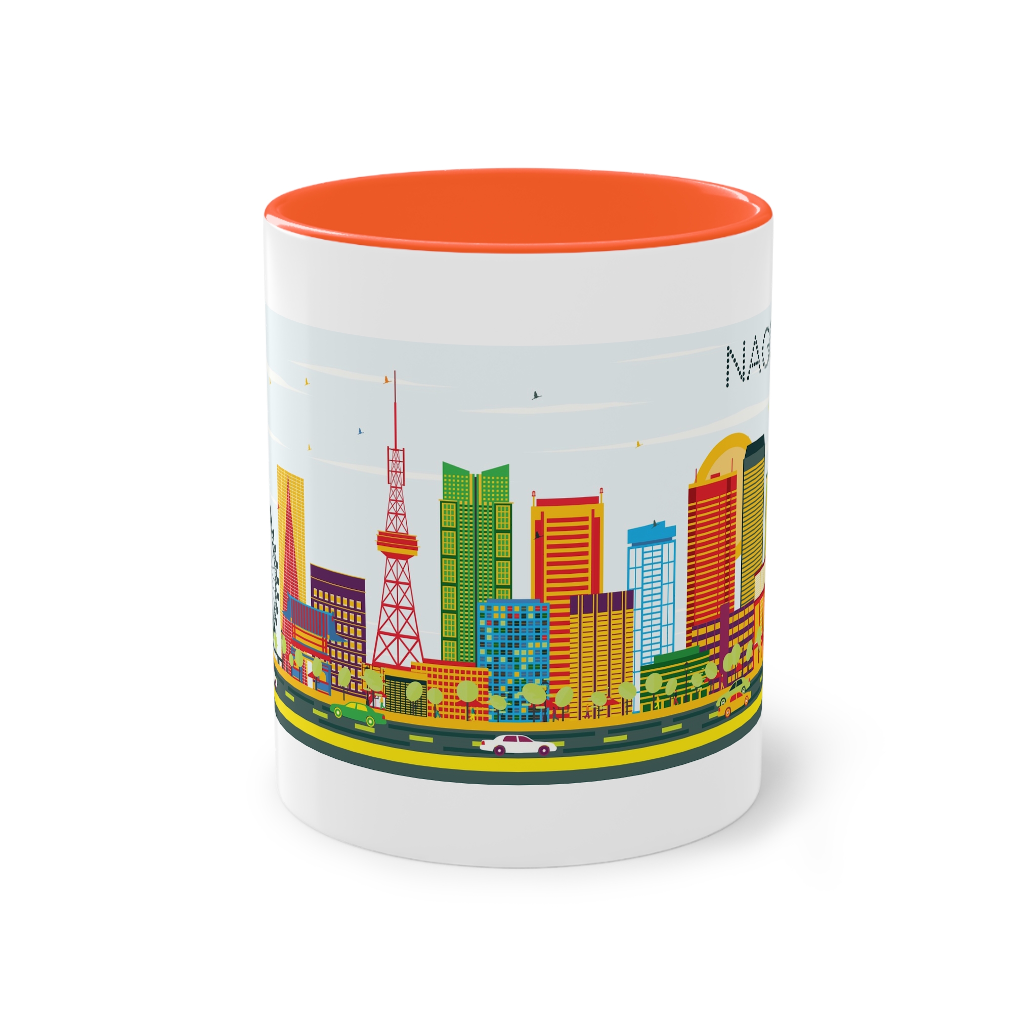 Nagoya Color Two Tone Coffee Mug 11oz - Image 13