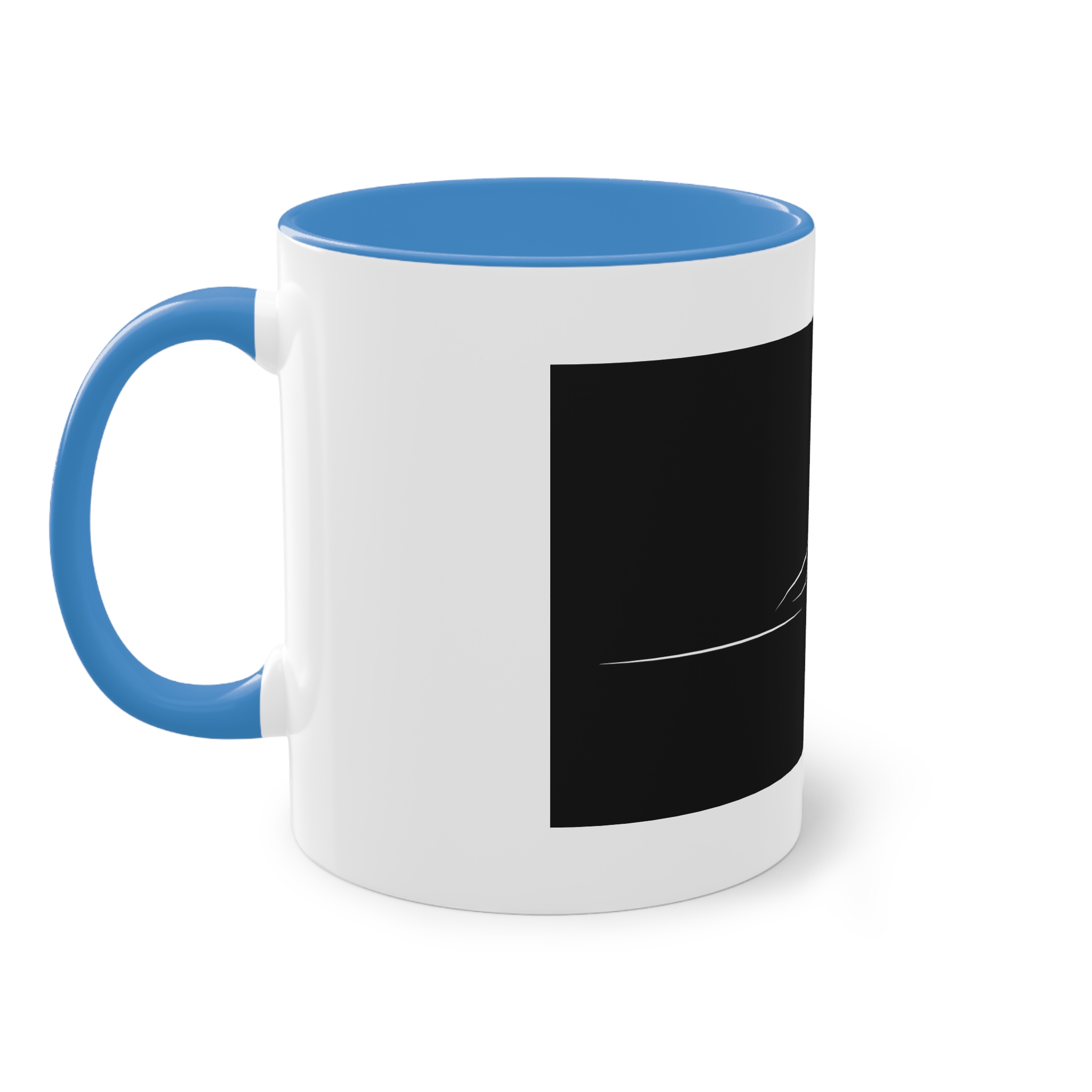 Alines Black Censor Two Tone Coffee Mug 11oz - Image 35