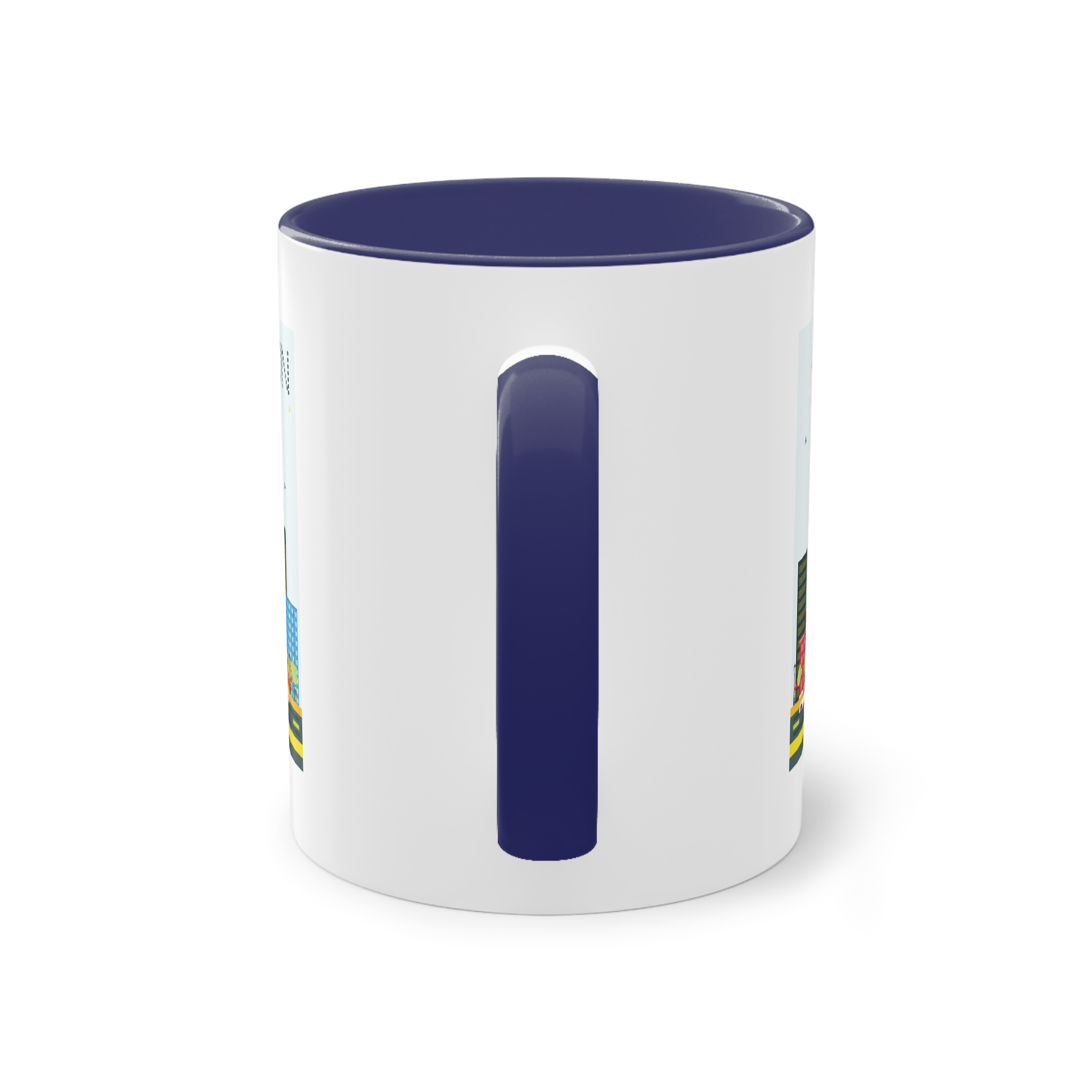 Madison Color Two Tone Coffee Mug 11oz - Image 42