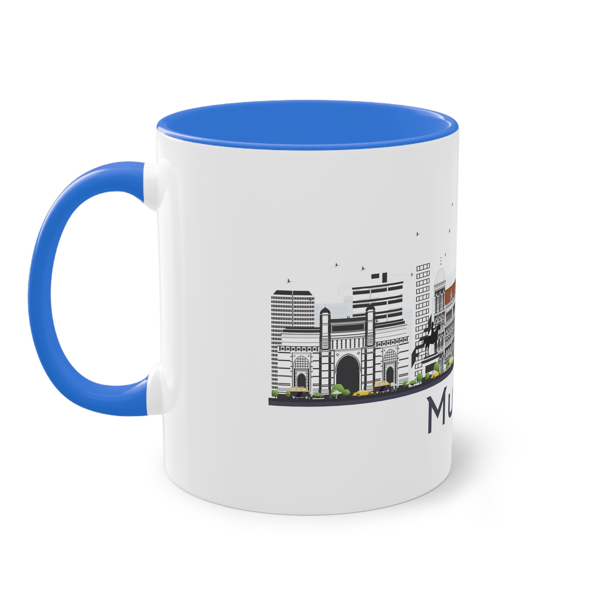 Mumbai Isolated Two Tone Coffee Mug 11oz - Image 39