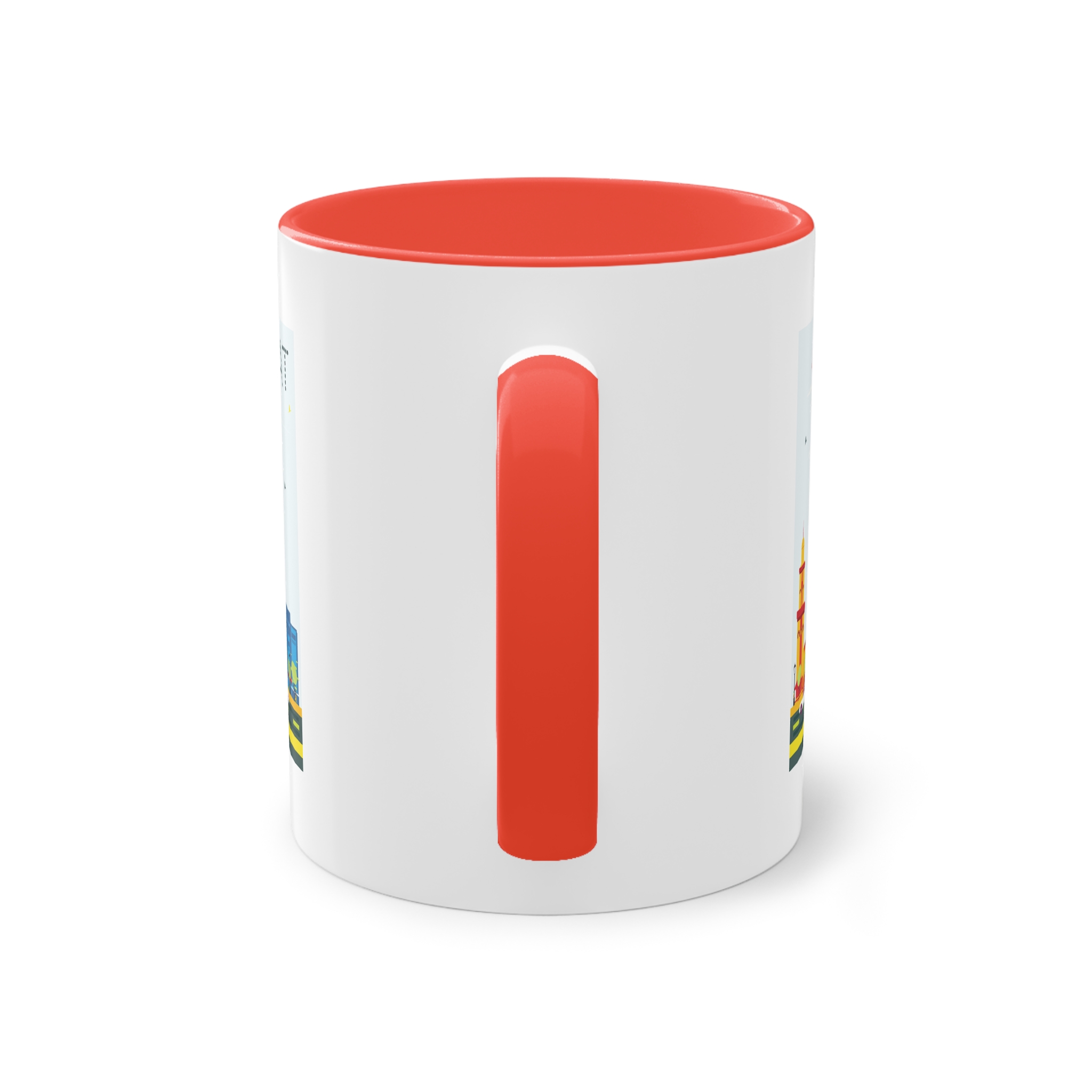 Muscat Color Two Tone Coffee Mug 11oz - Image 2