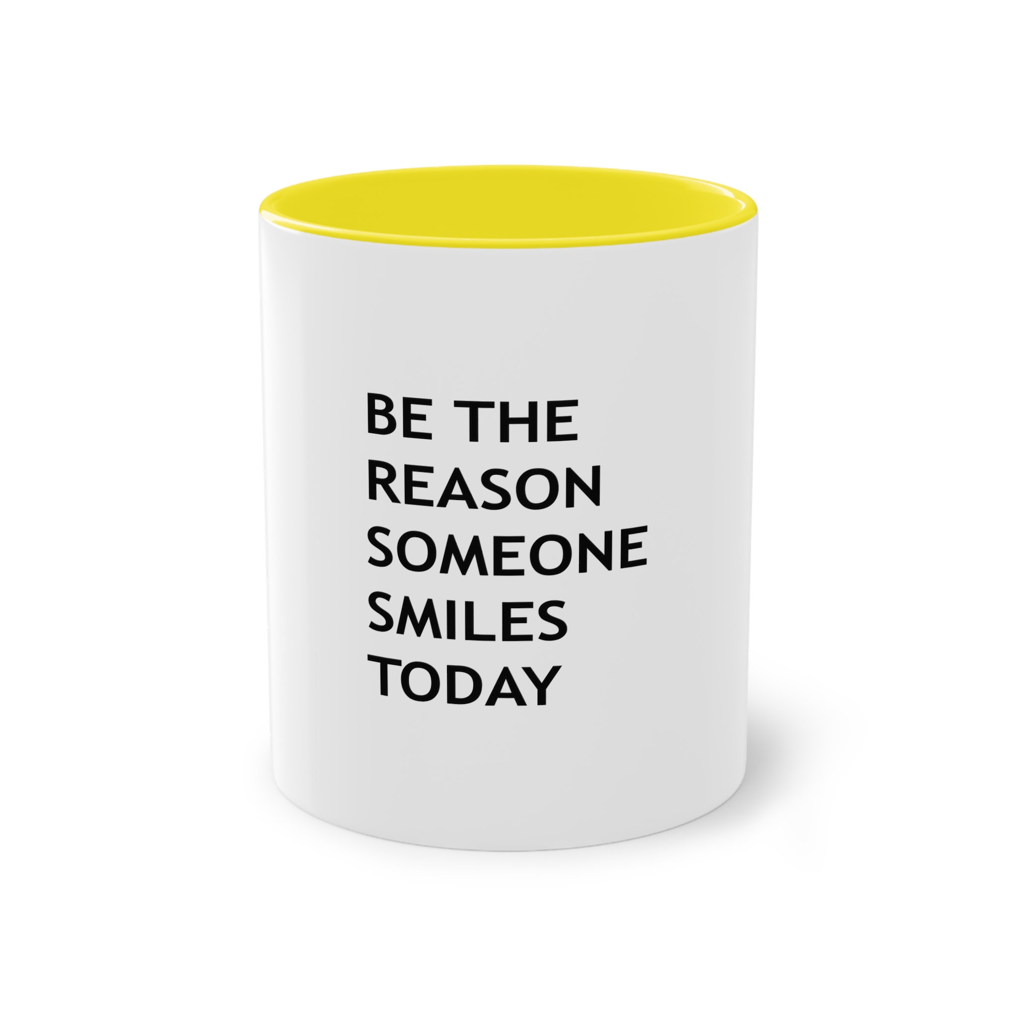 Be Reason Someone Smiles Today (1) Two Tone Coffee Mug 11oz - Image 21