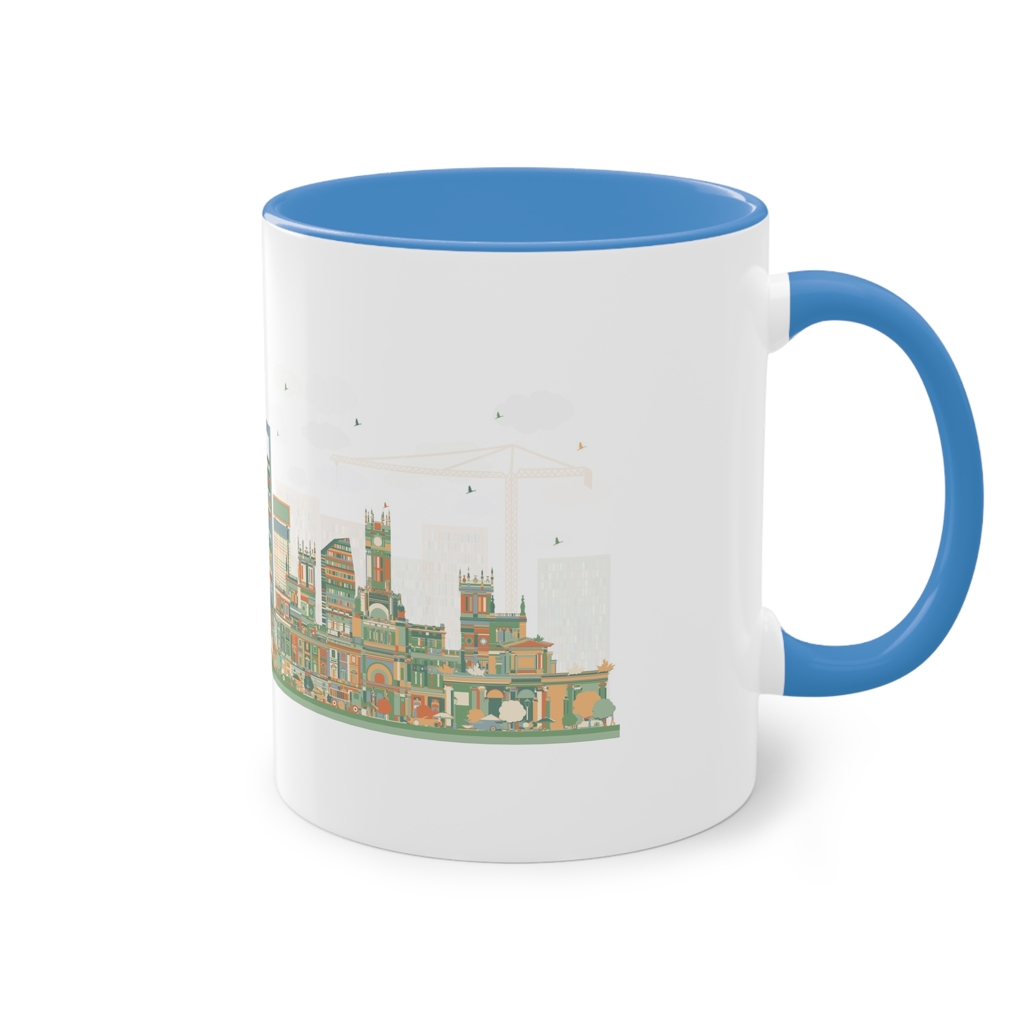 Madrid New Ver 1 Two Tone Coffee Mug 11oz - Image 36