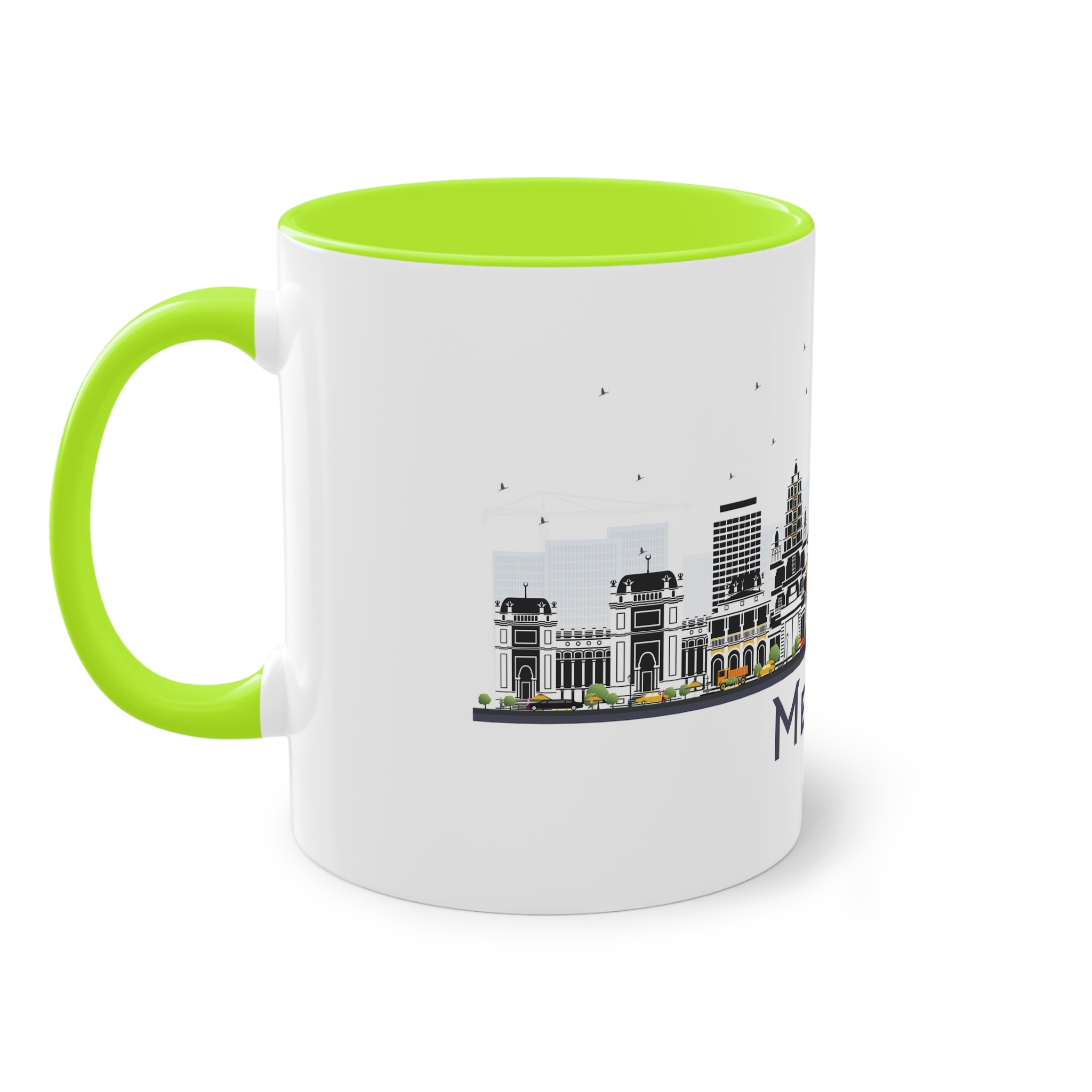 Medan Isolated Two Tone Coffee Mug 11oz - Image 27