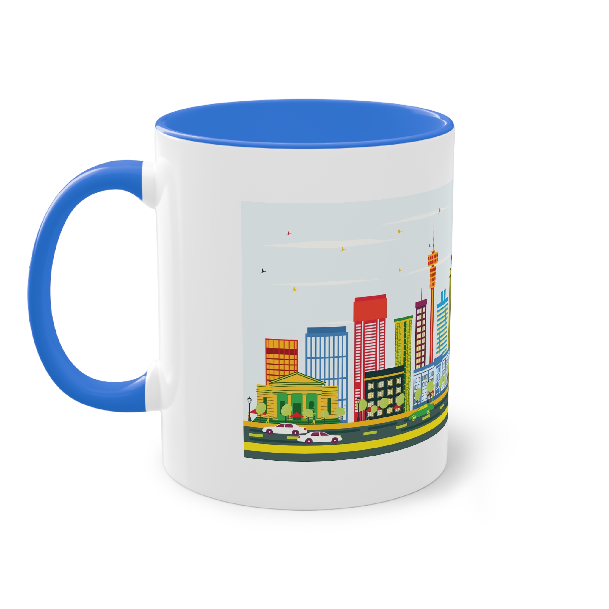 Johannesburg Color Two Tone Coffee Mug 11oz - Image 39