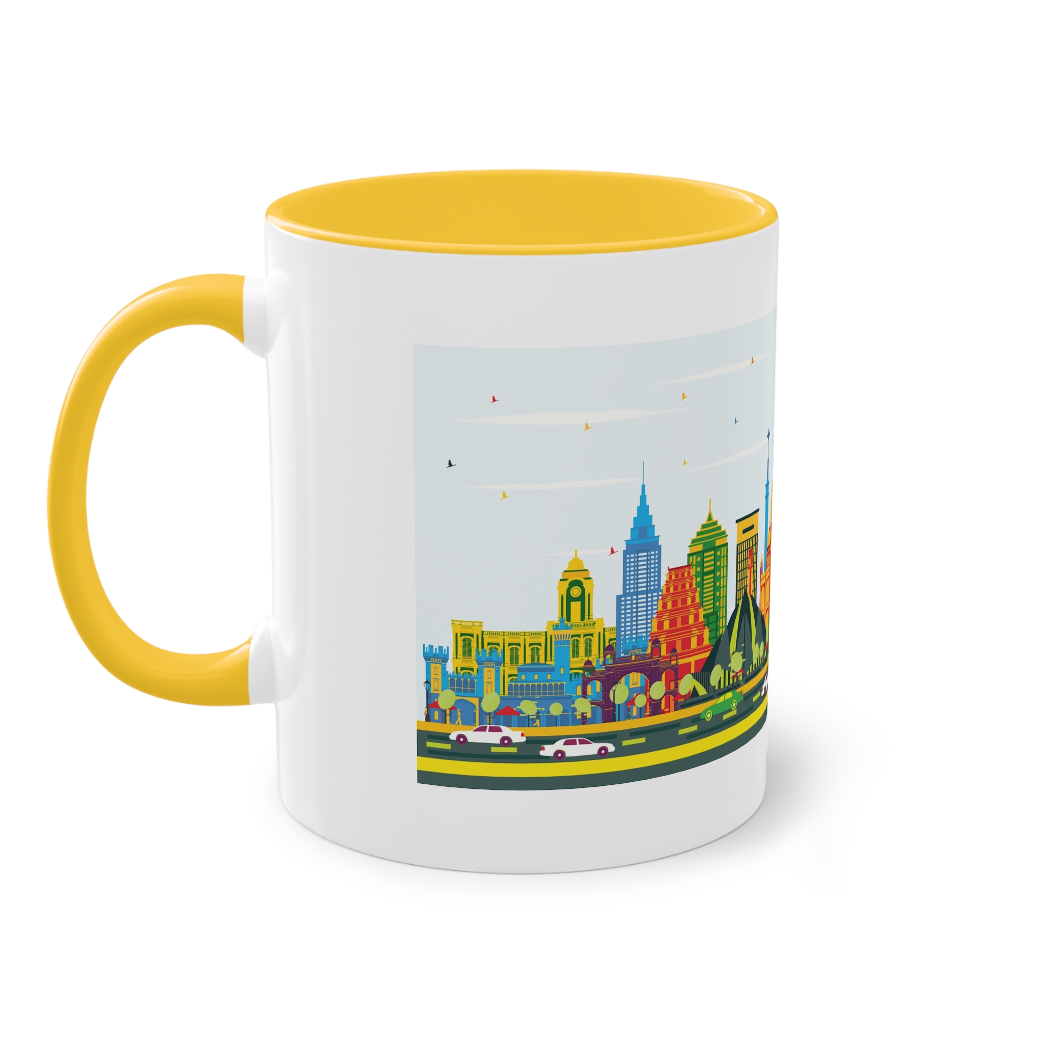 India Color Two Tone Coffee Mug 11oz - Image 19