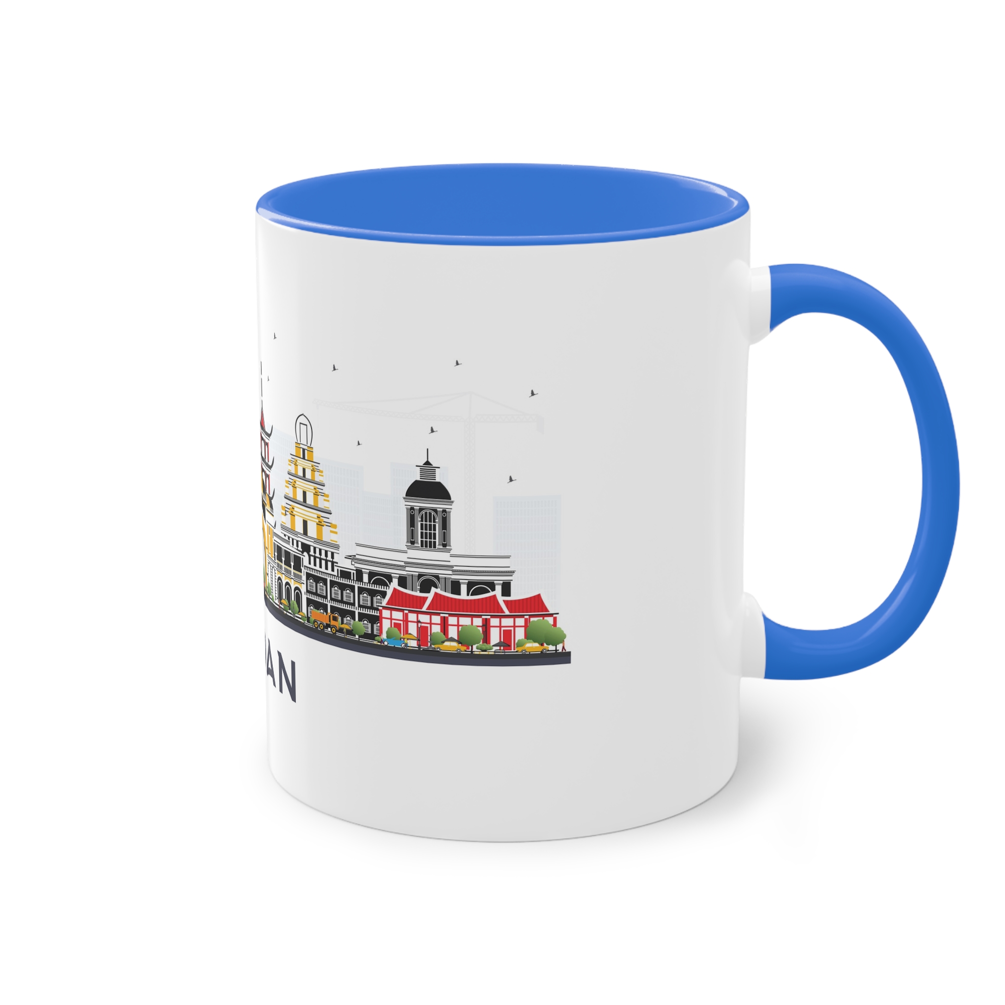 Medan Isolated Two Tone Coffee Mug 11oz - Image 40