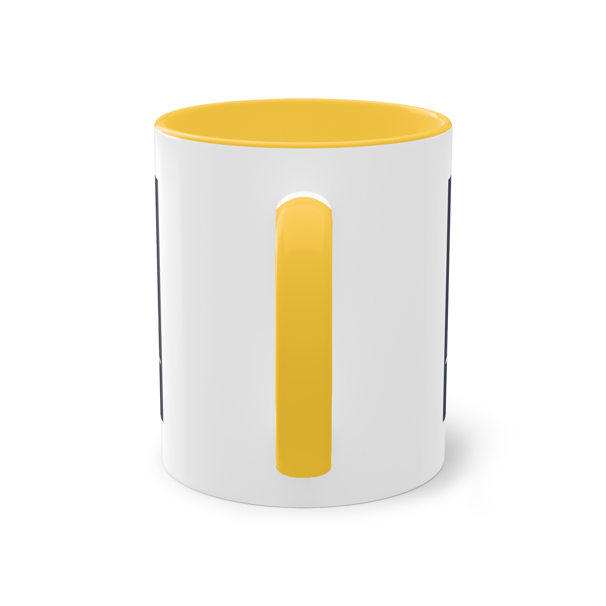 Baton Rouge Outline Inverse Two Tone Coffee Mug 11oz - Image 18