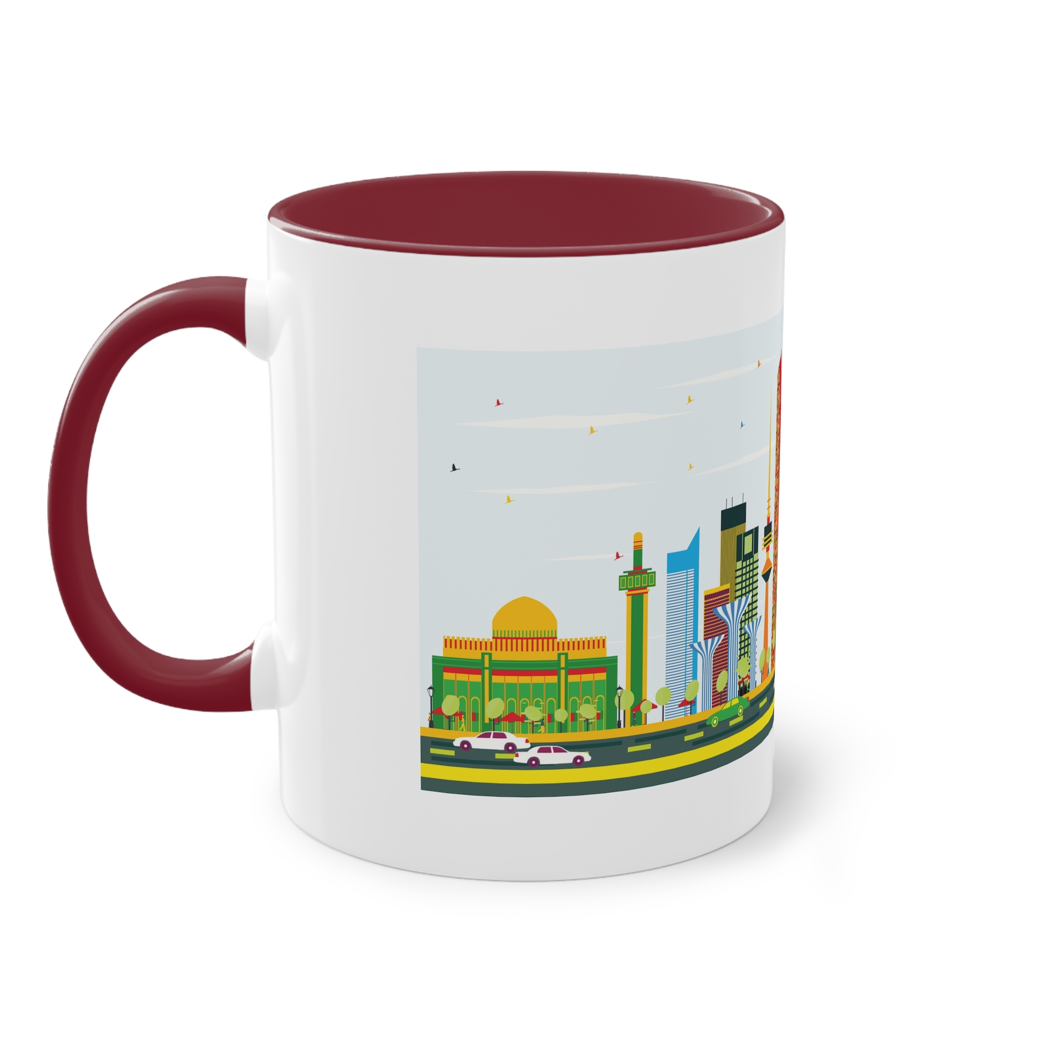 Kuwait Color Two Tone Coffee Mug 11oz - Image 7