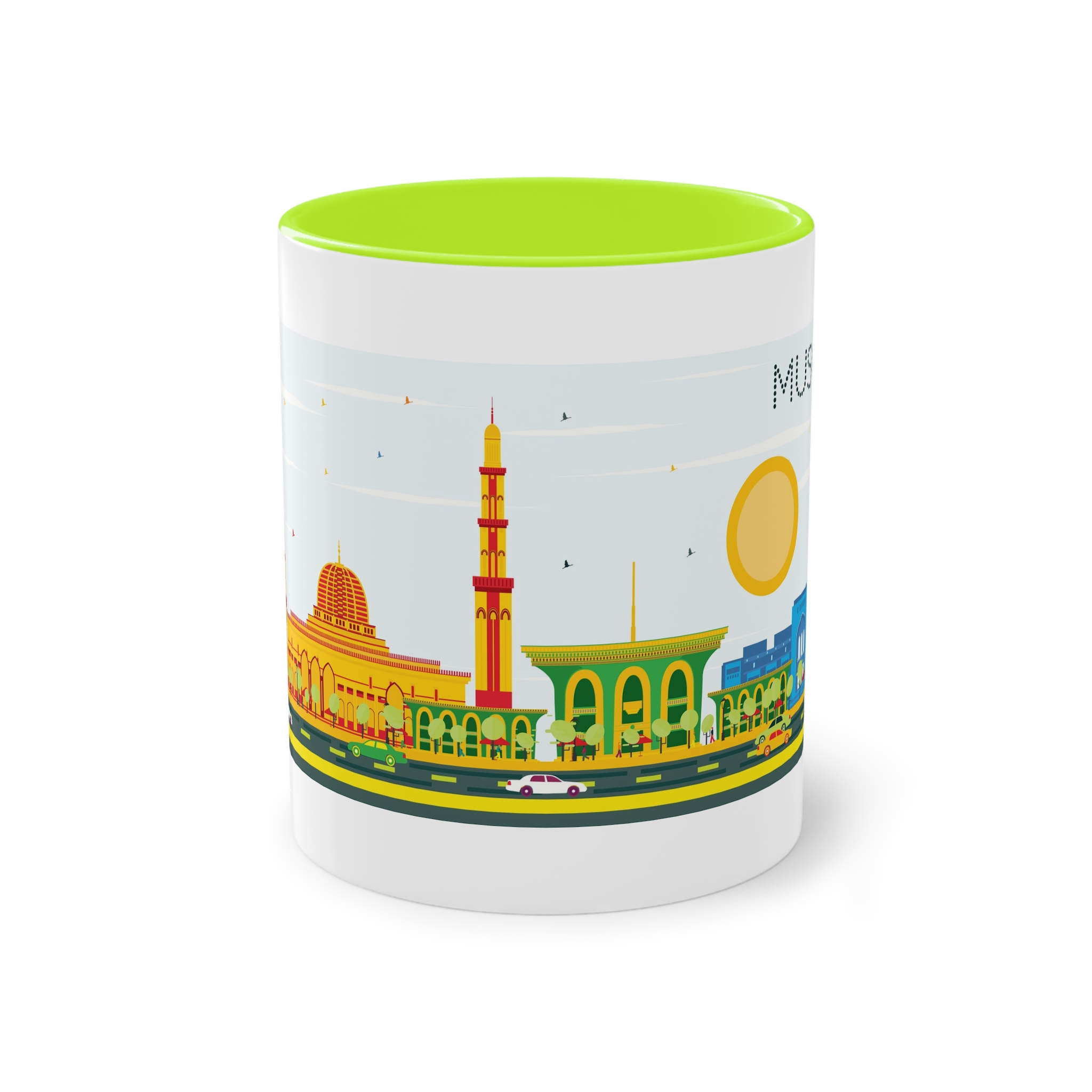Muscat Color Two Tone Coffee Mug 11oz - Image 25