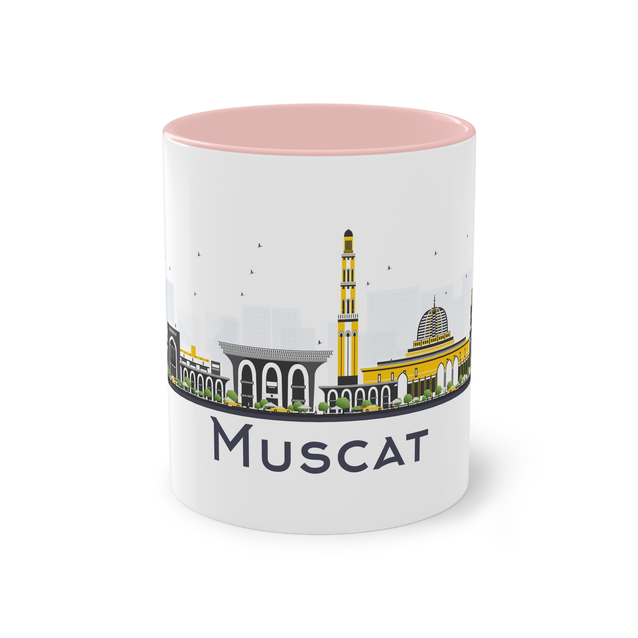 Muscat Isolated Two Tone Coffee Mug 11oz - Image 45