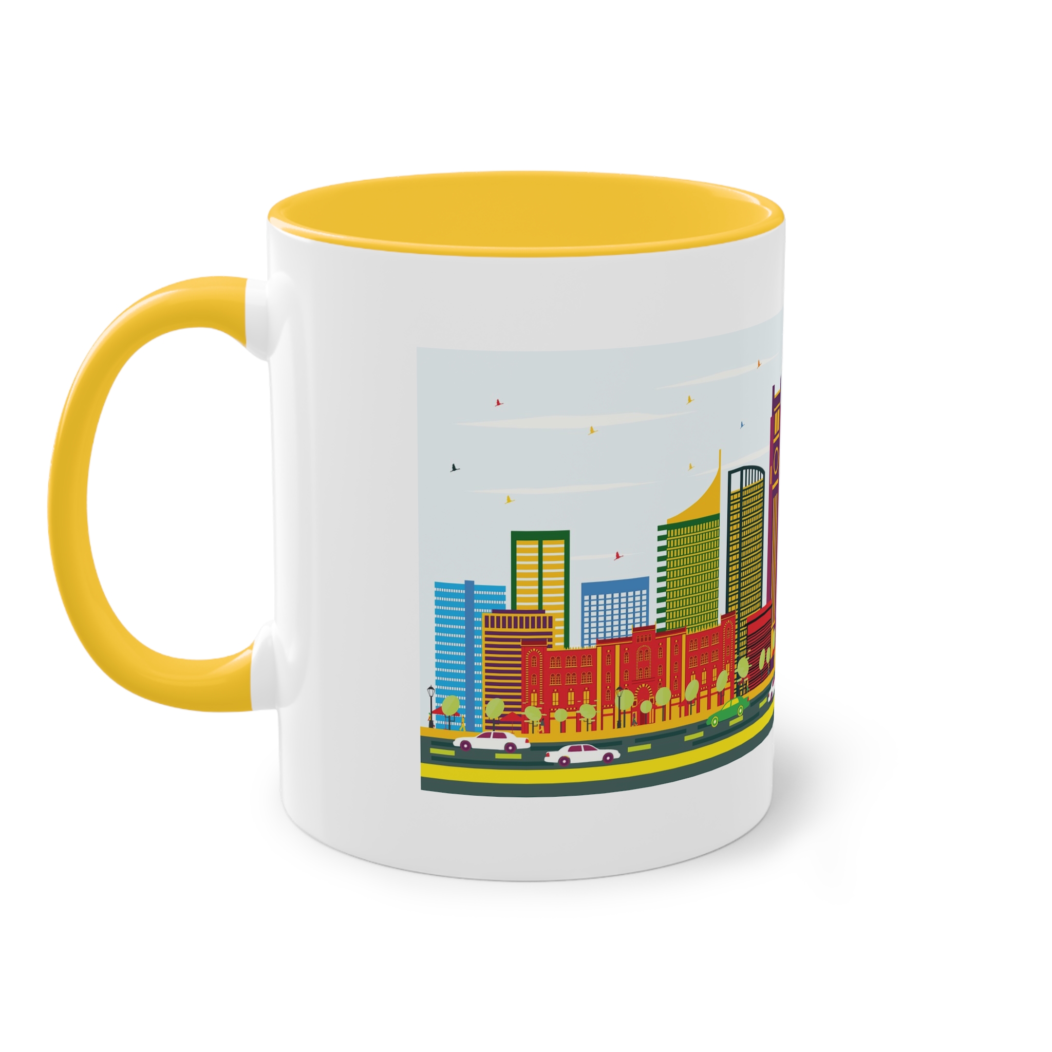 Beirut Color Two Tone Coffee Mug 11oz - Image 19