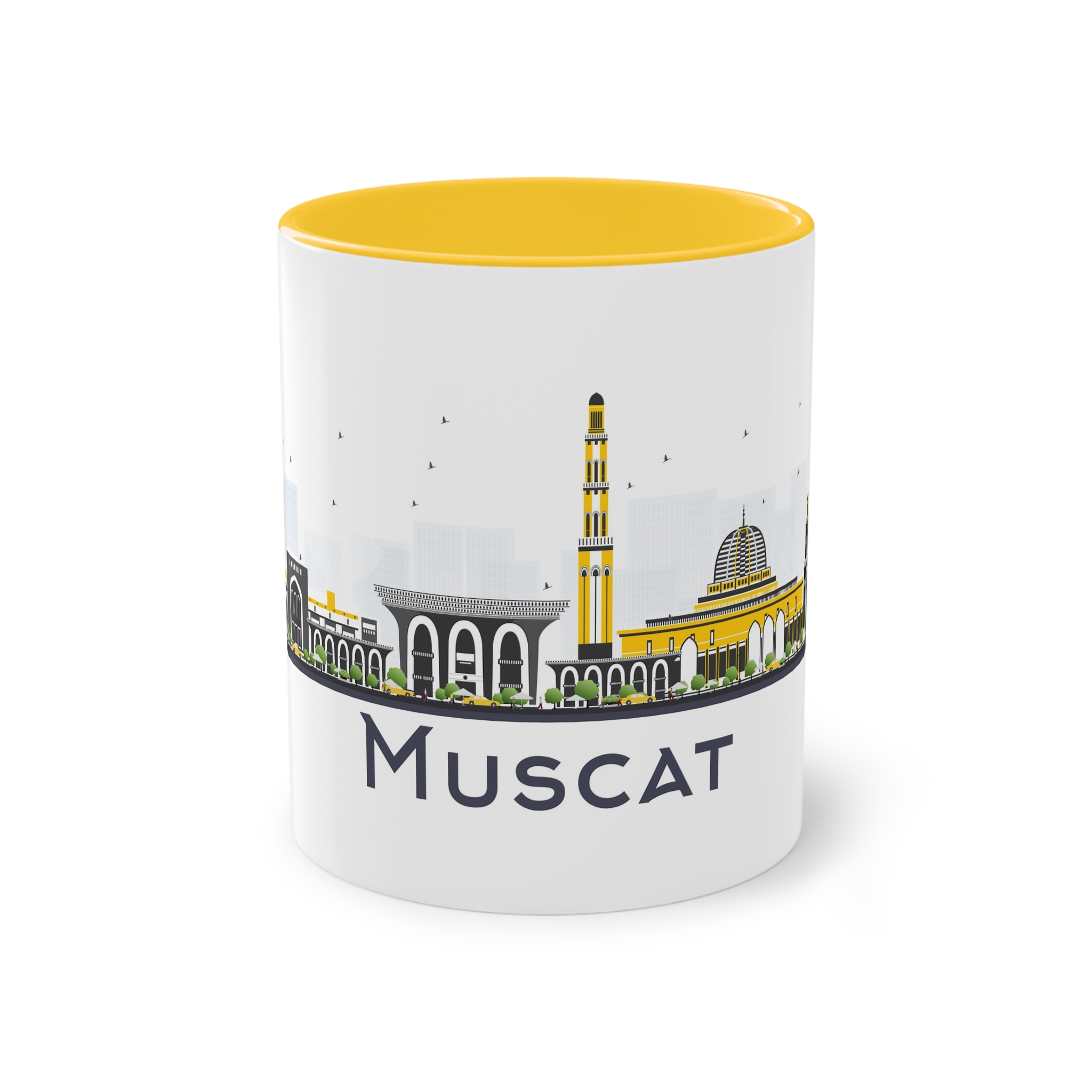 Muscat Isolated Two Tone Coffee Mug 11oz - Image 17