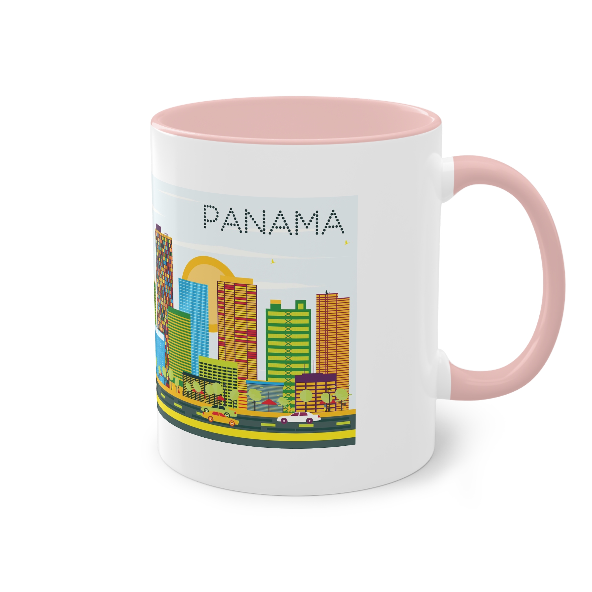 Panama Color Two Tone Coffee Mug 11oz - Image 48