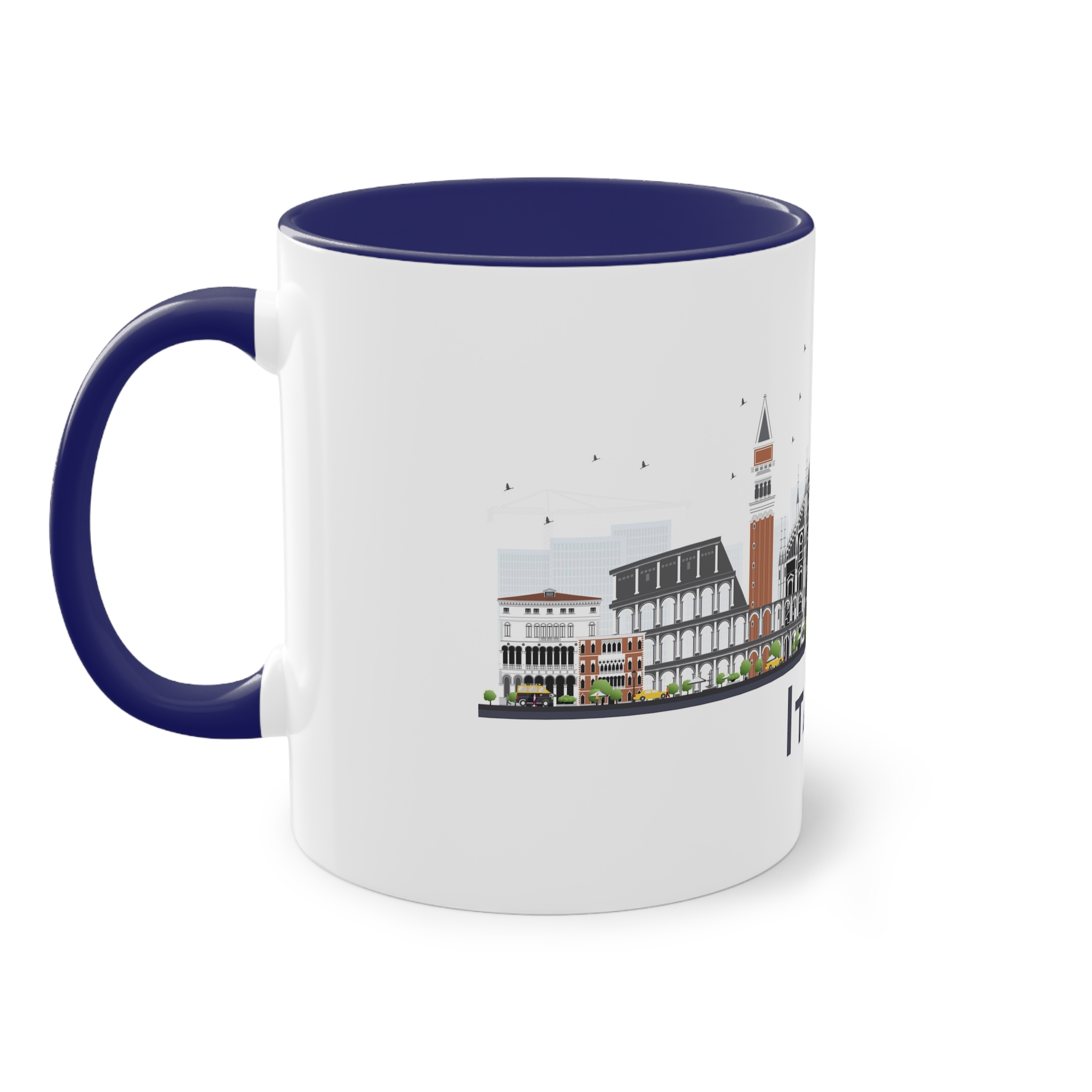 Italy Isolated Two Tone Coffee Mug 11oz - Image 43