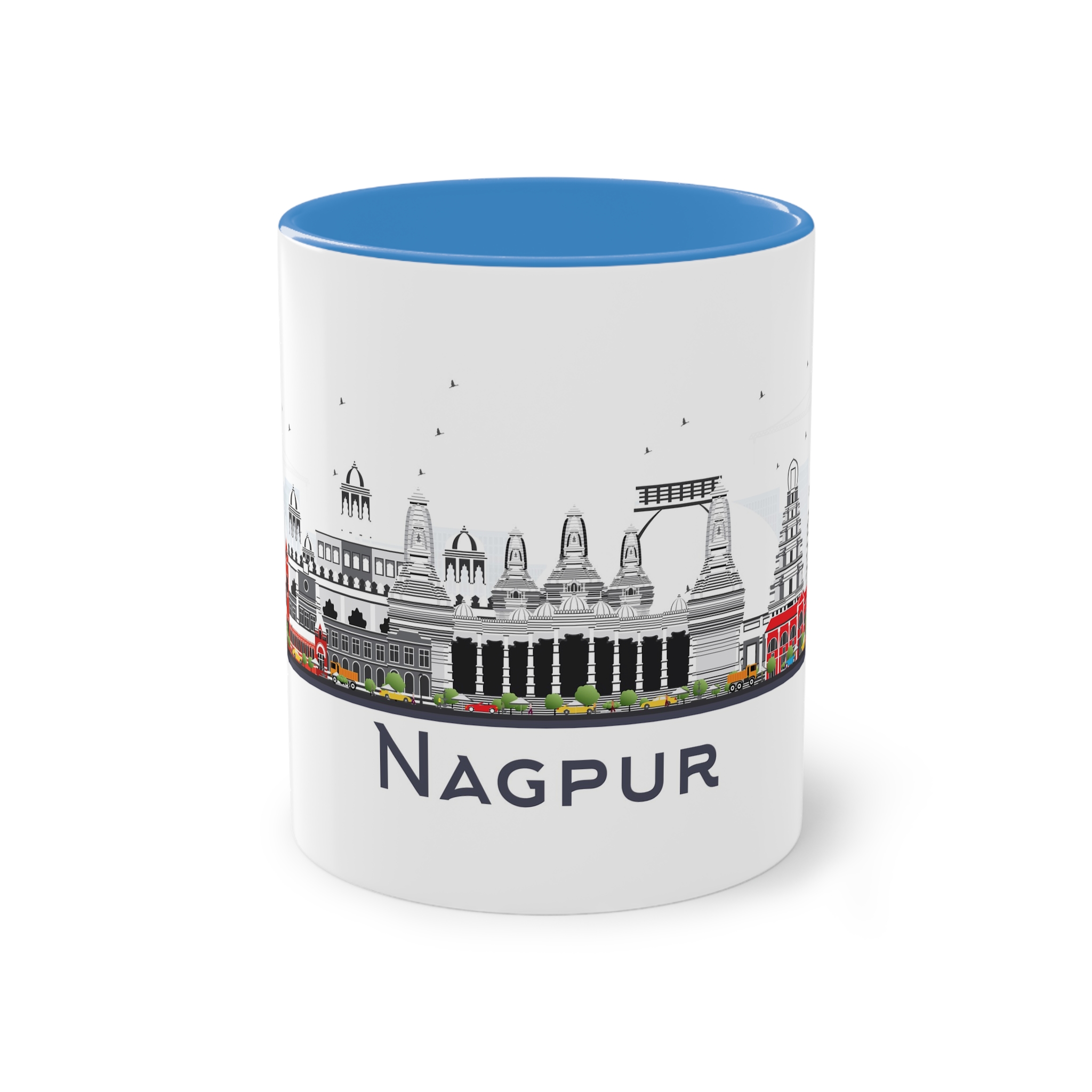 Nagpur Isolated Two Tone Coffee Mug 11oz - Image 33