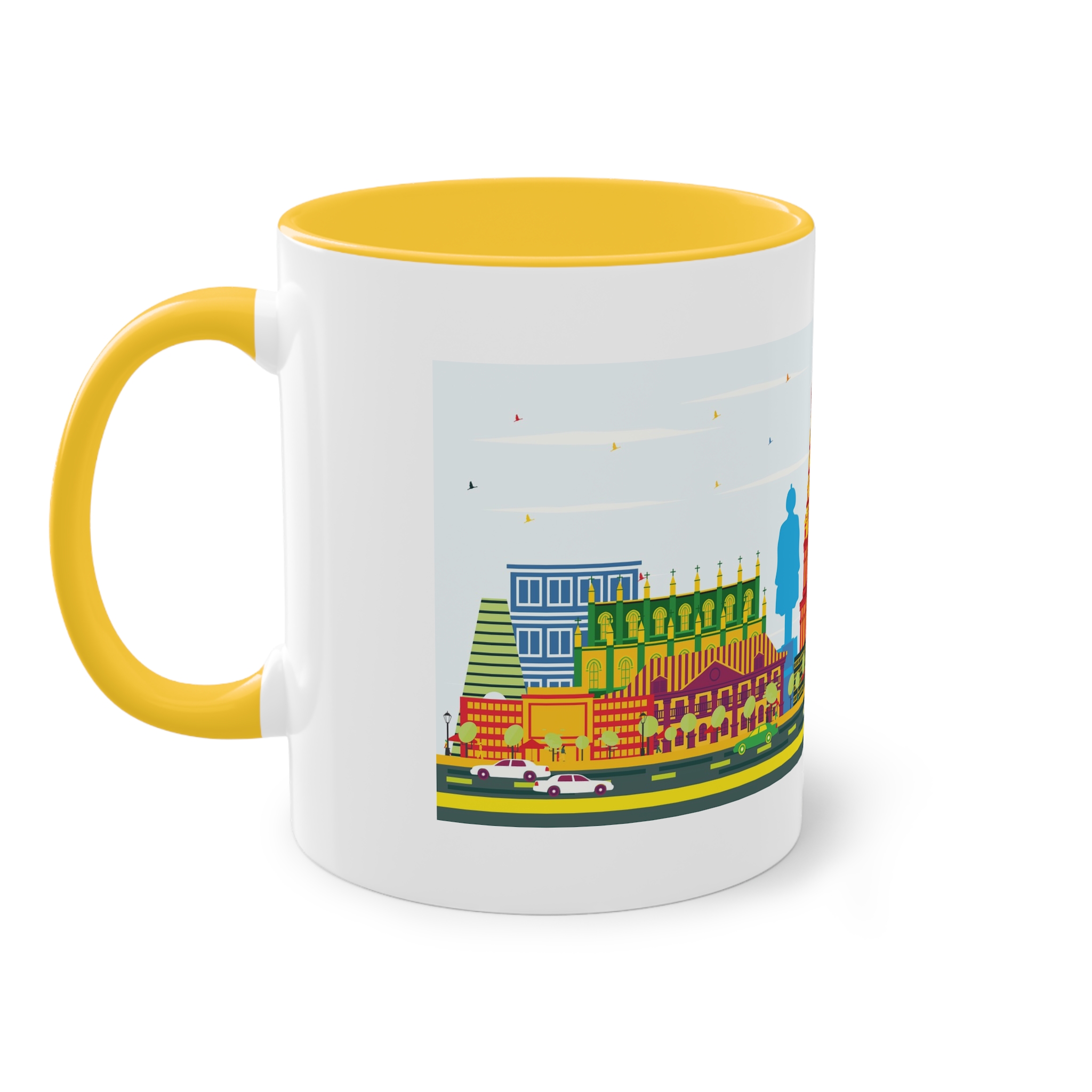 Visakhapatnam Color Two Tone Coffee Mug 11oz - Image 19