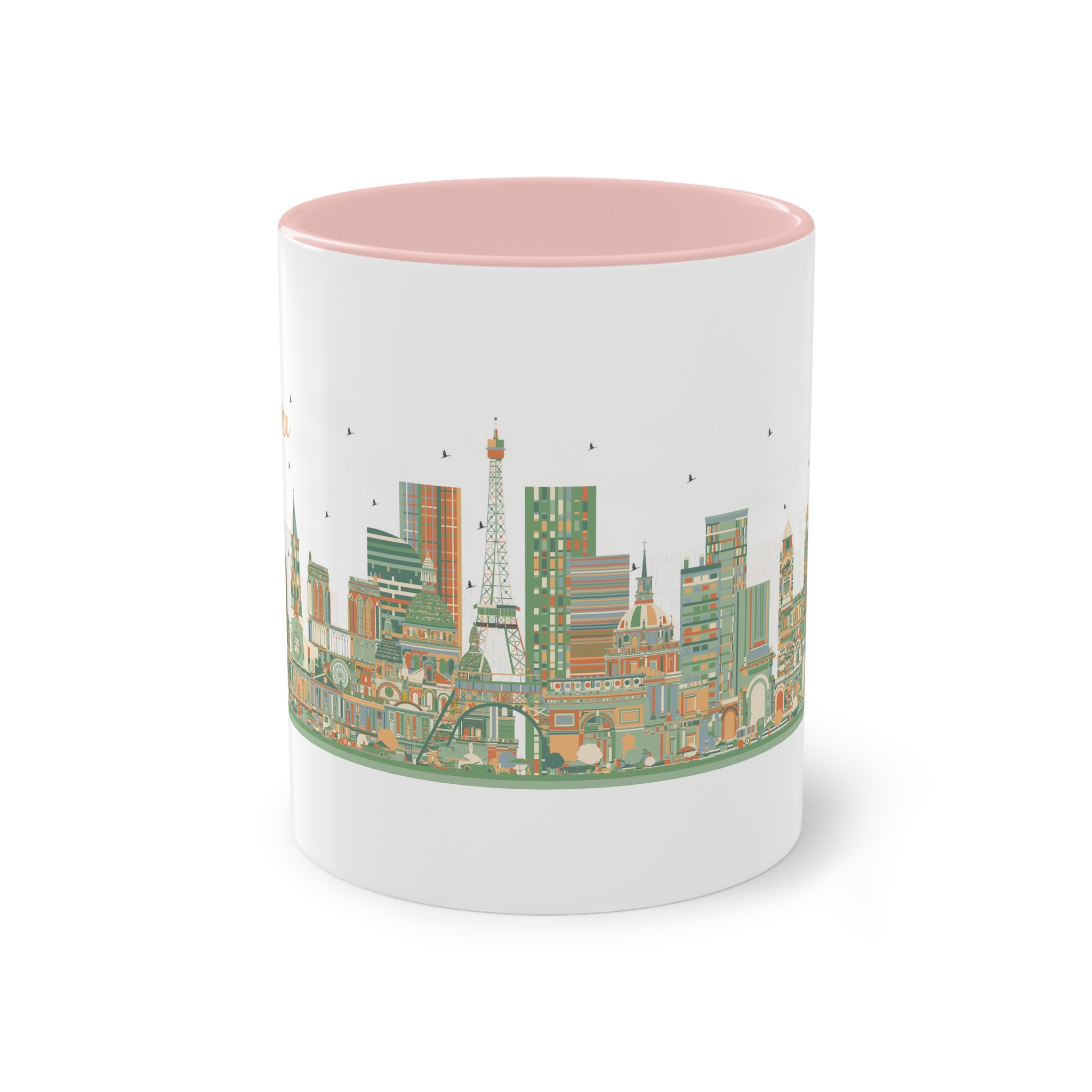 France Ver 1 Two Tone Coffee Mug 11oz - Image 45