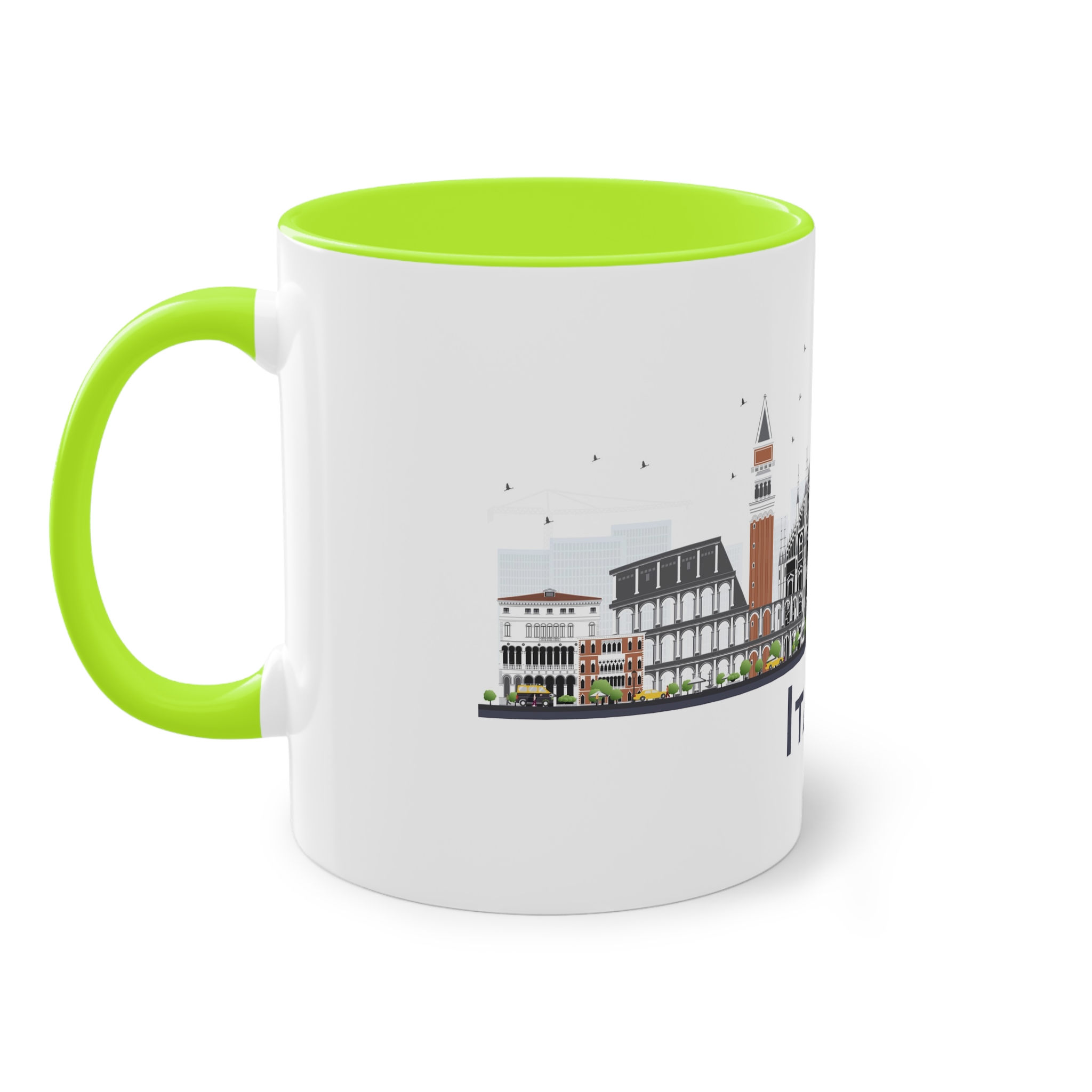 Italy Isolated Two Tone Coffee Mug 11oz - Image 27
