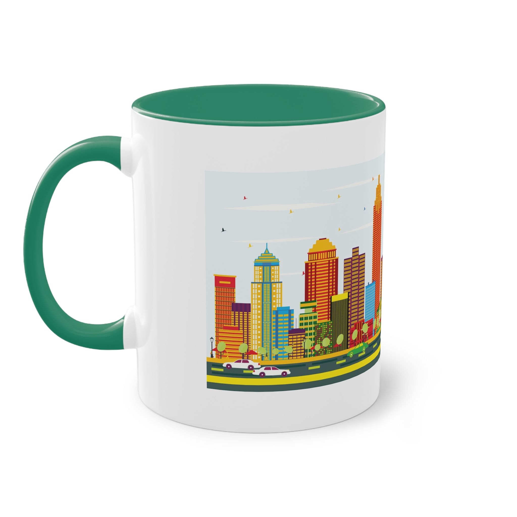 Atlanta Color Two Tone Coffee Mug 11oz - Image 31