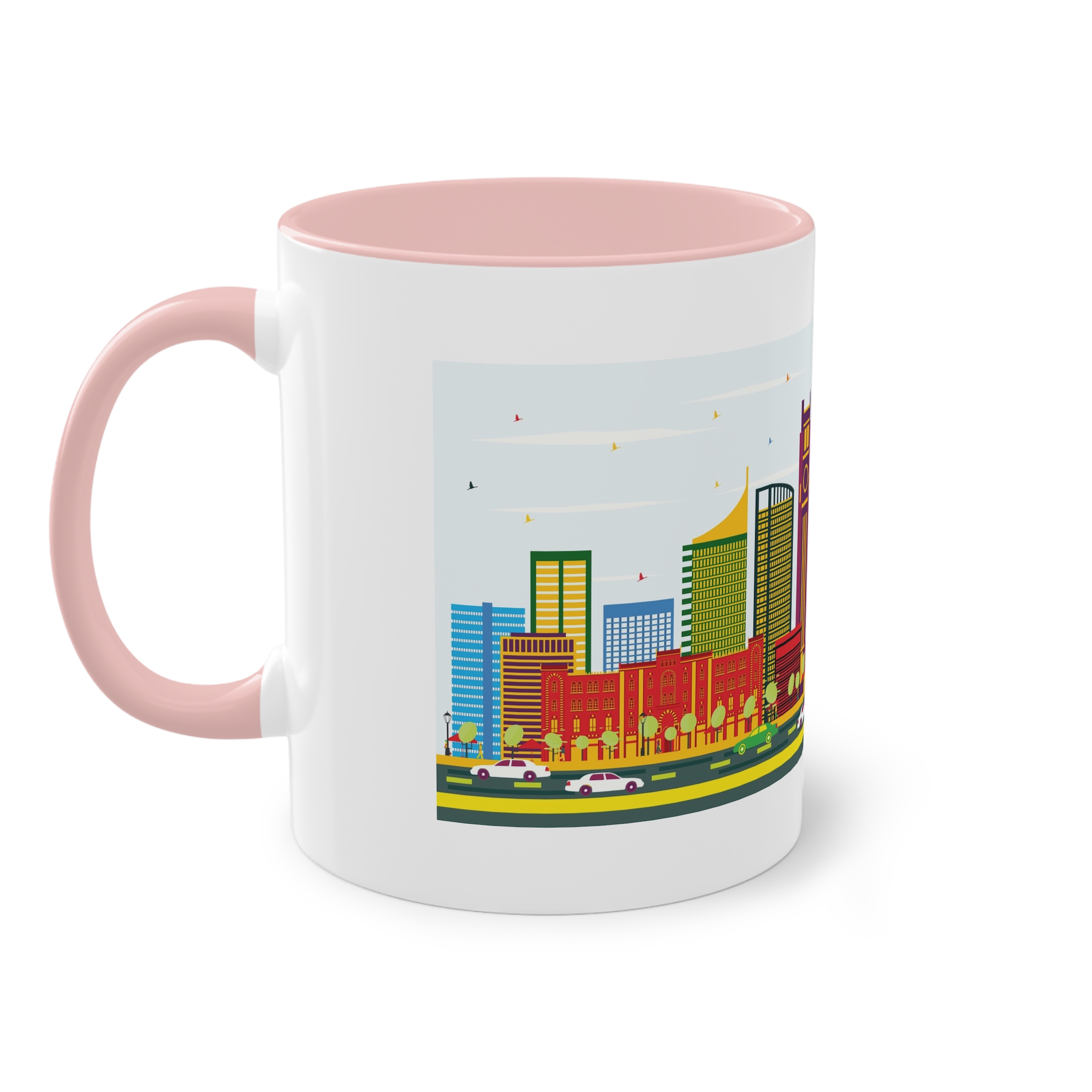 Beirut Color Two Tone Coffee Mug 11oz - Image 47
