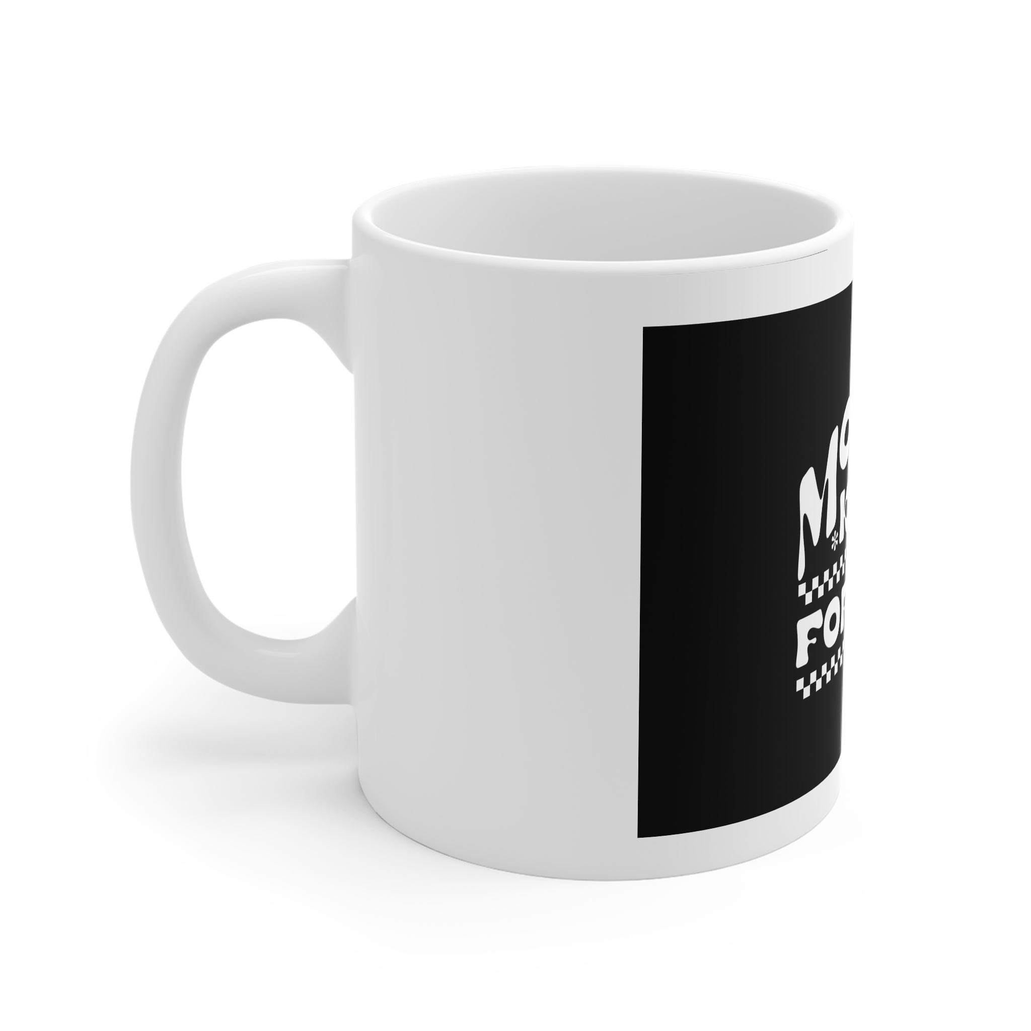 Moving Keep Forward 11oz White Mug - Image 2