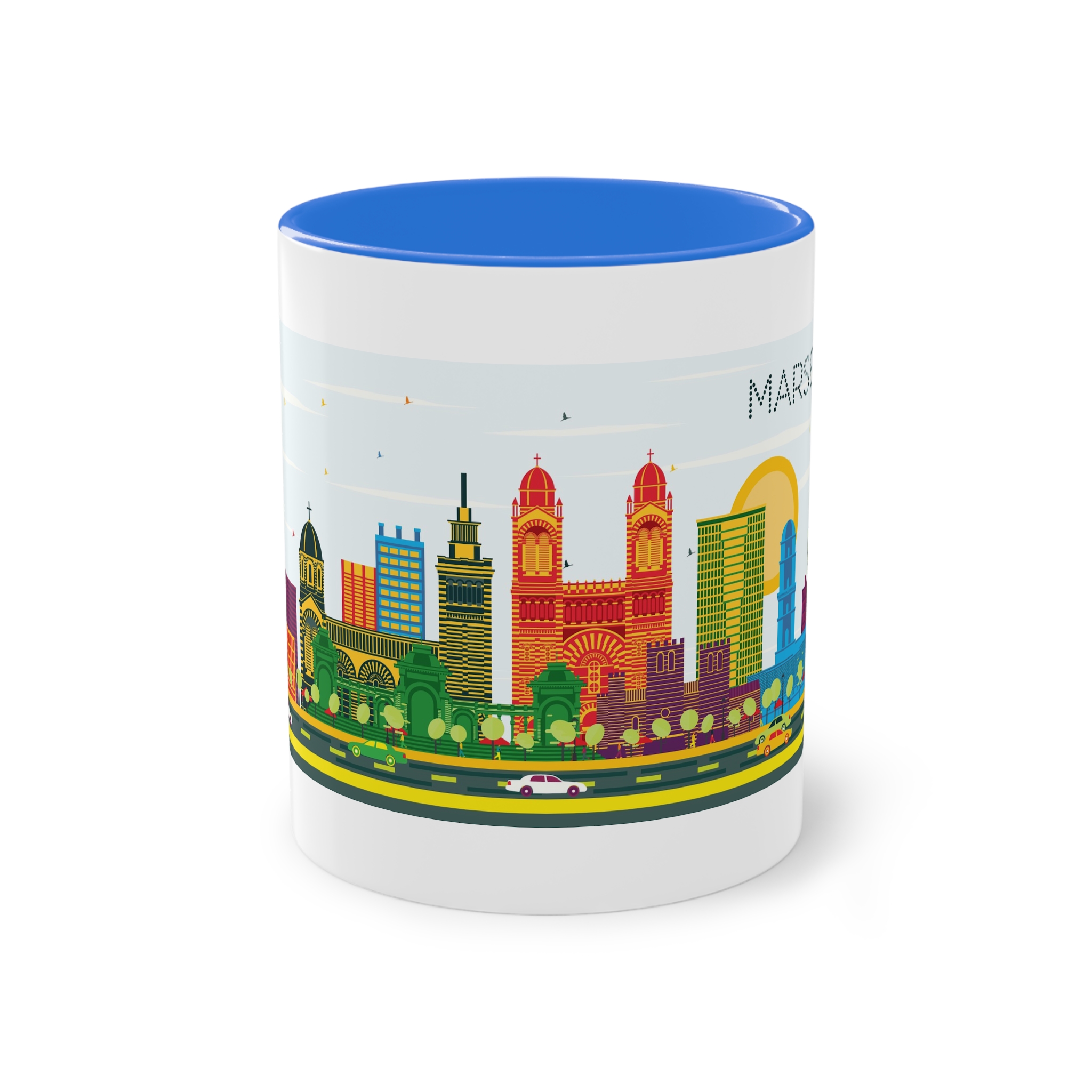 Marseille Color Two Tone Coffee Mug 11oz - Image 37