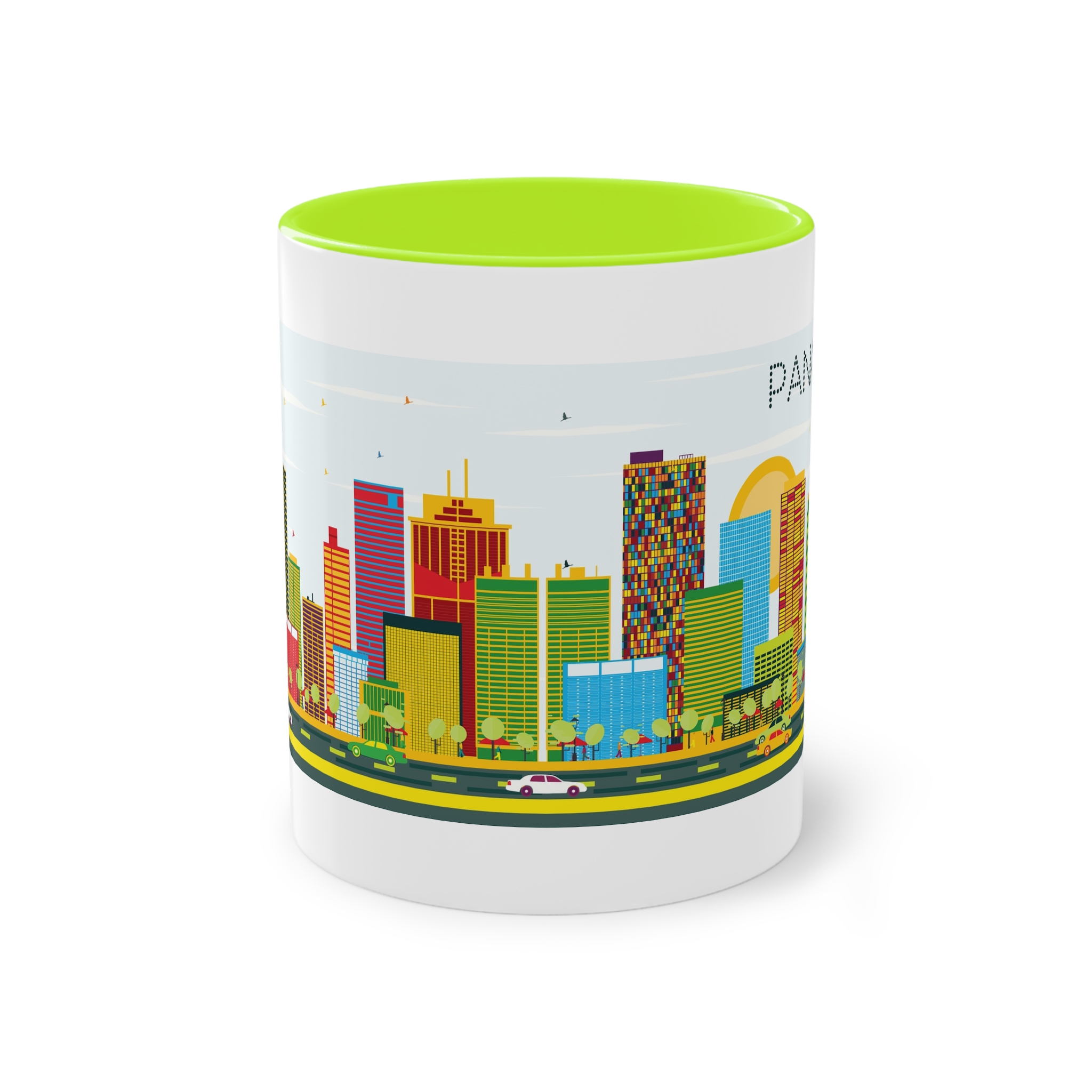 Panama Color Two Tone Coffee Mug 11oz - Image 25