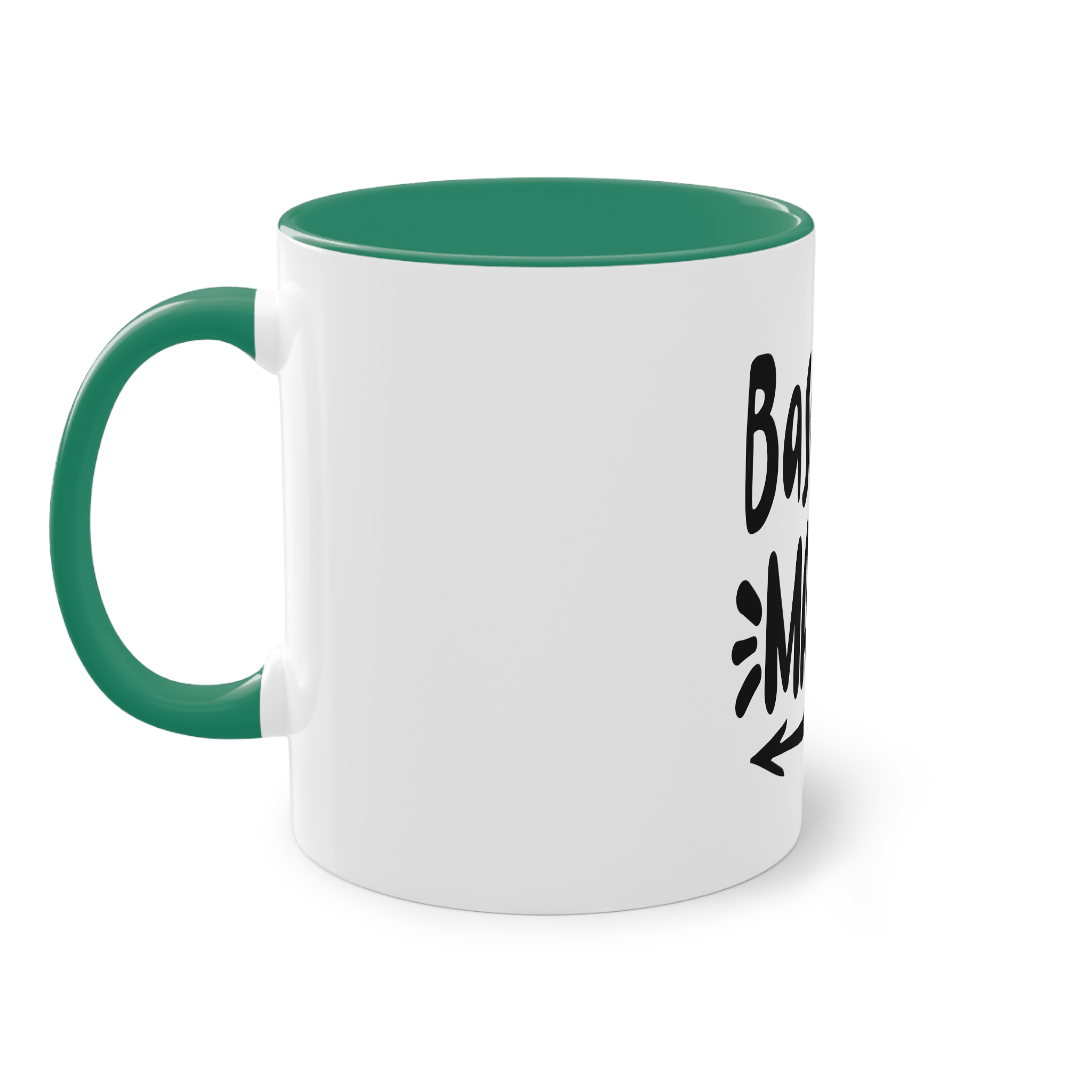 Baseball Mama 1 Two Tone Coffee Mug 11oz - Image 31