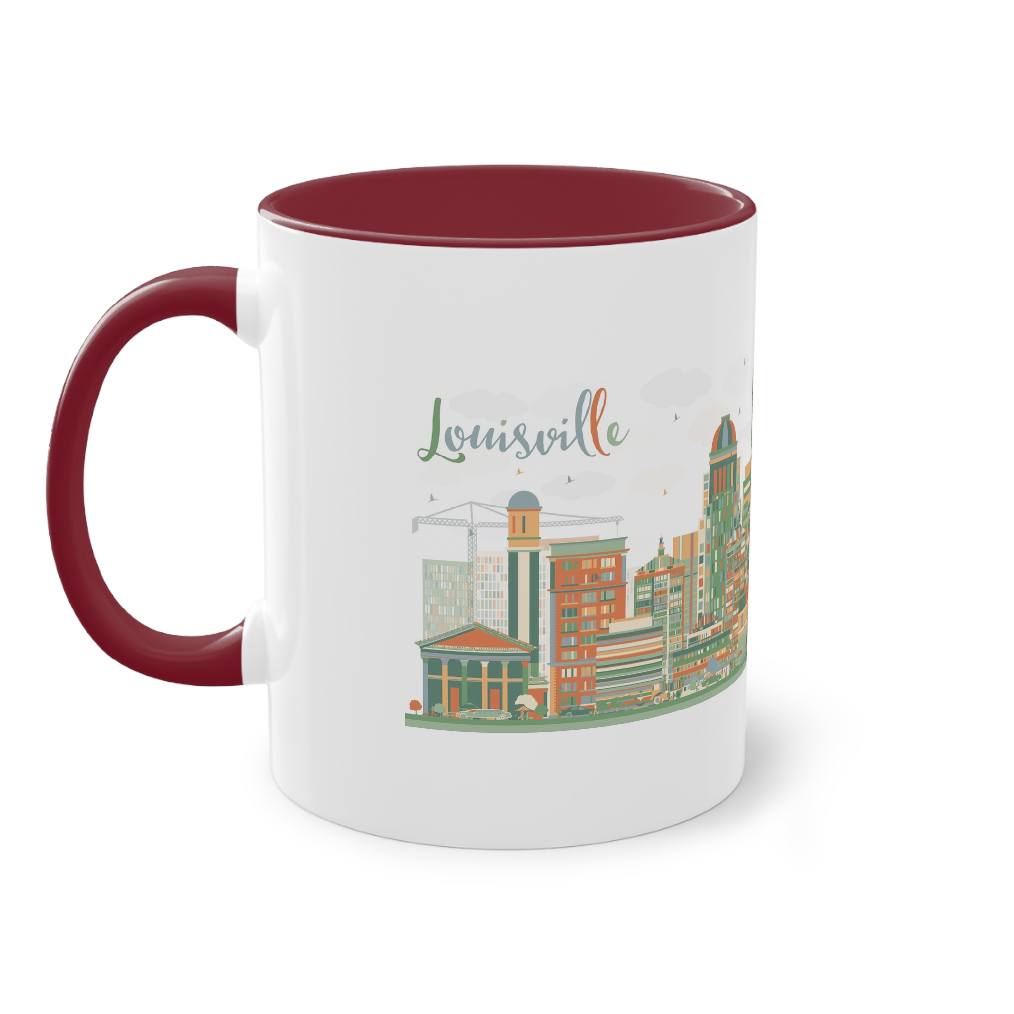 Louisville Ver 1 Two Tone Coffee Mug 11oz - Image 7