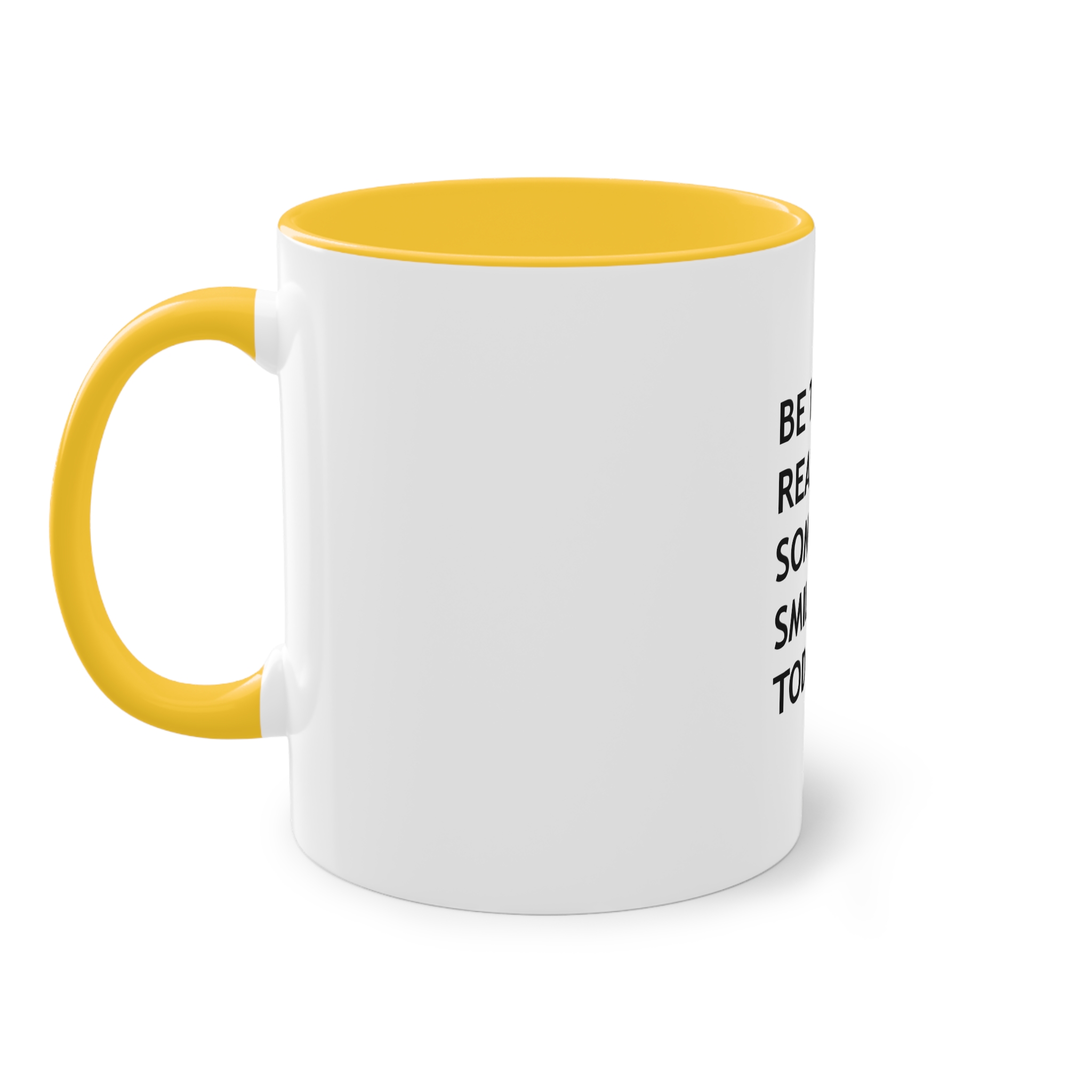 Be Reason Someone Smiles Today (1) Two Tone Coffee Mug 11oz - Image 19