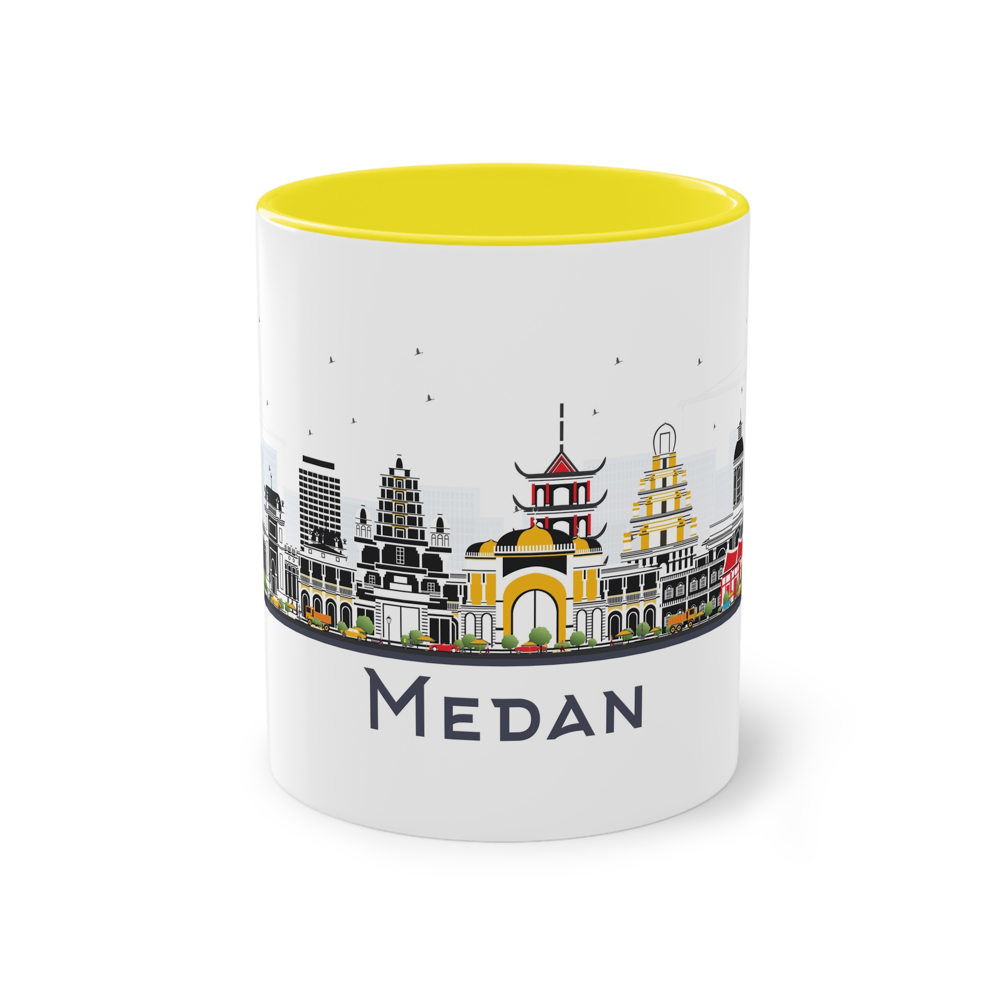 Medan Isolated Two Tone Coffee Mug 11oz - Image 21