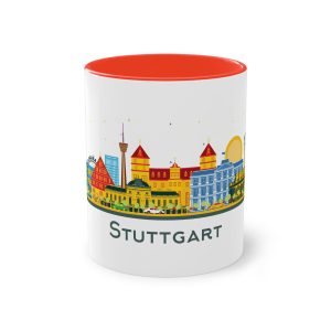 Stuttgart Color Isolated Two Tone Coffee Mug 11oz