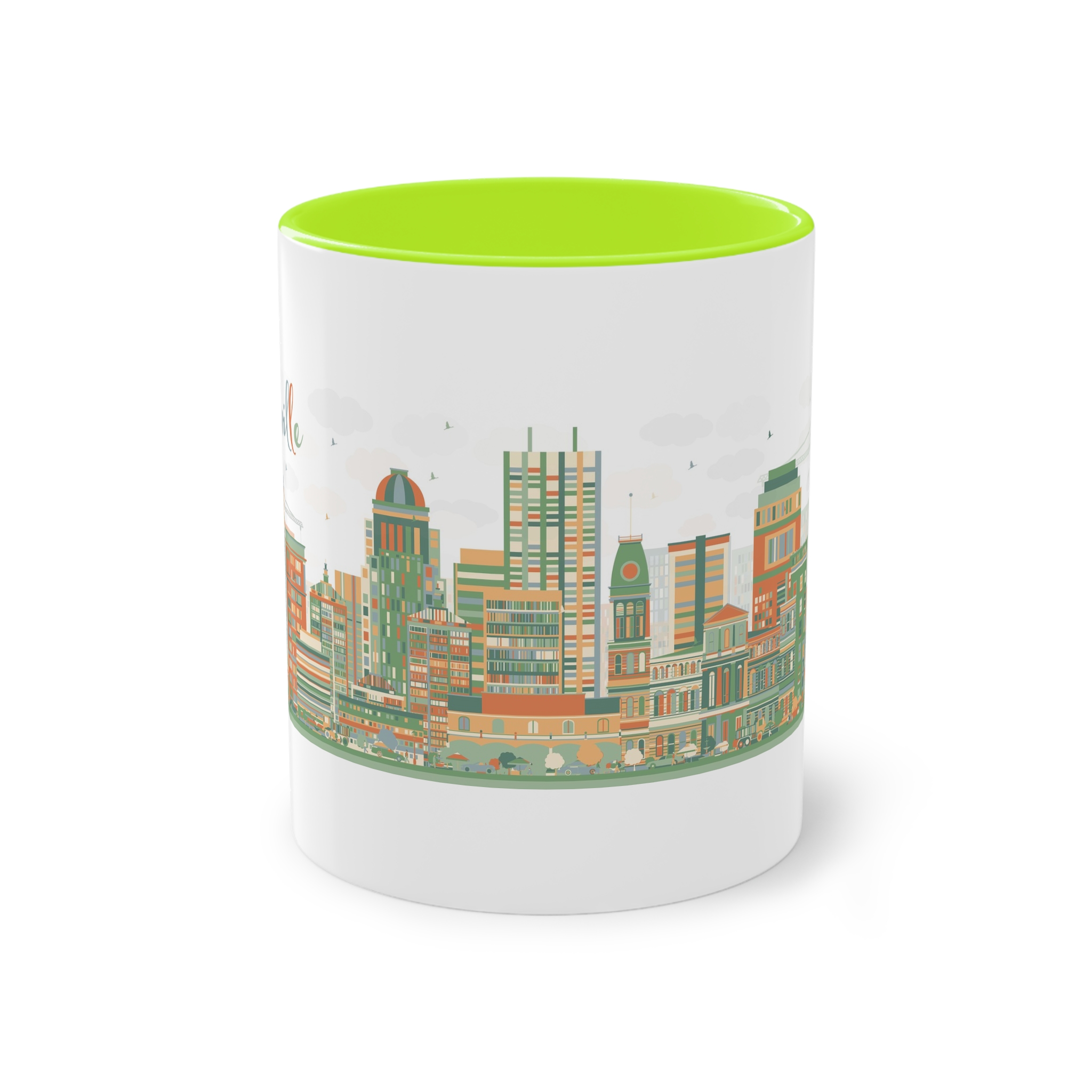 Louisville Ver 1 Two Tone Coffee Mug 11oz - Image 25