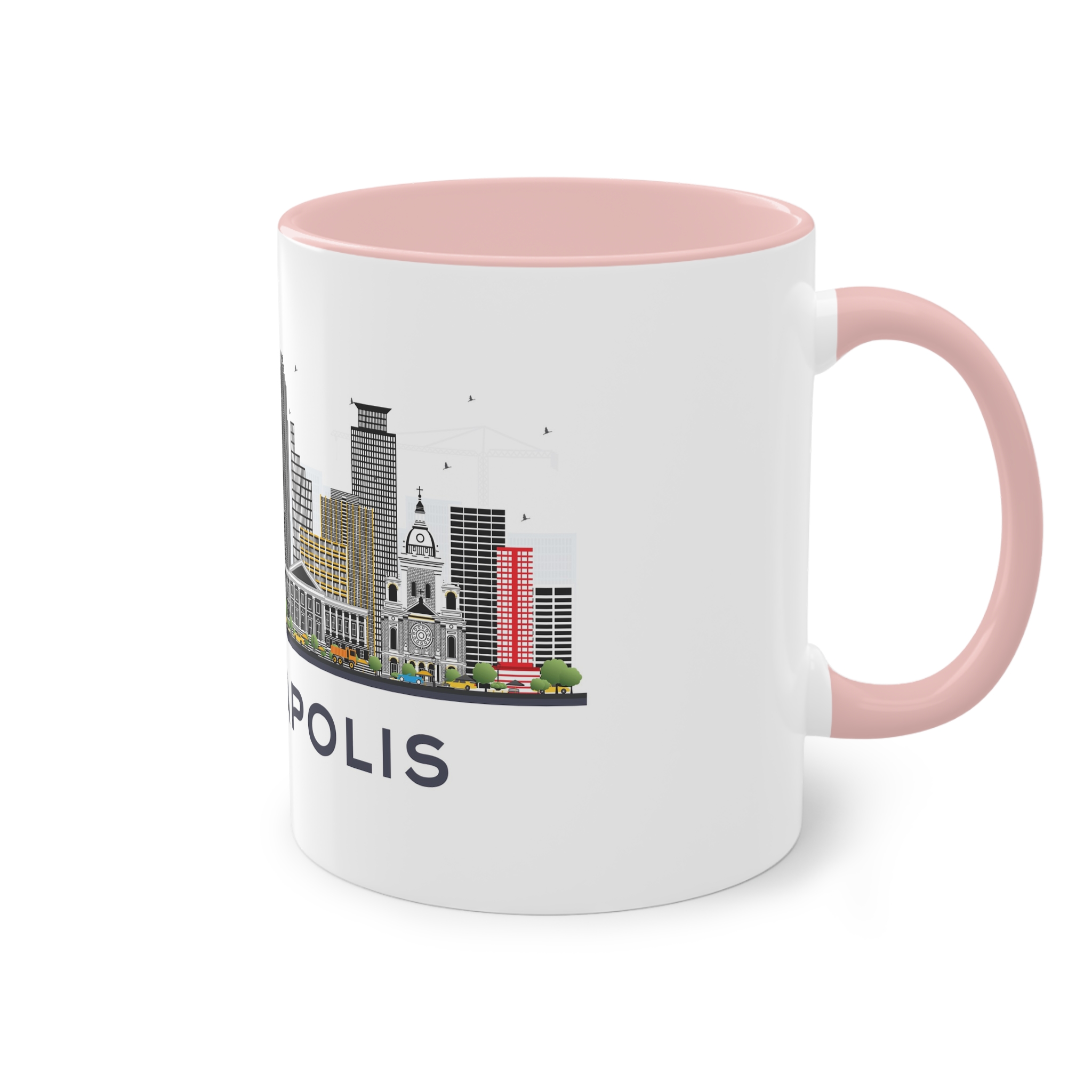 Minneapolis Isolated Two Tone Coffee Mug 11oz - Image 48
