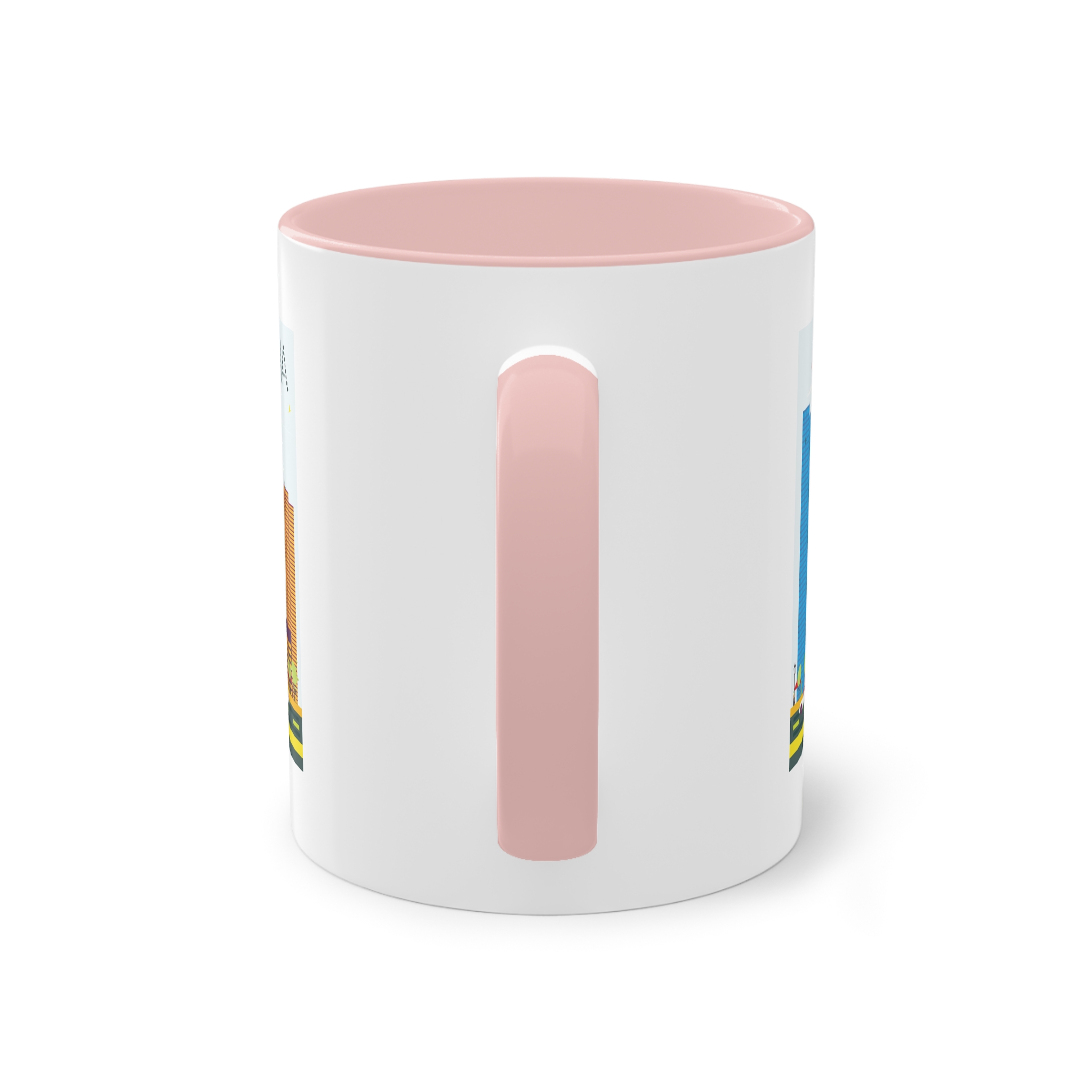 Panama Color Two Tone Coffee Mug 11oz - Image 46