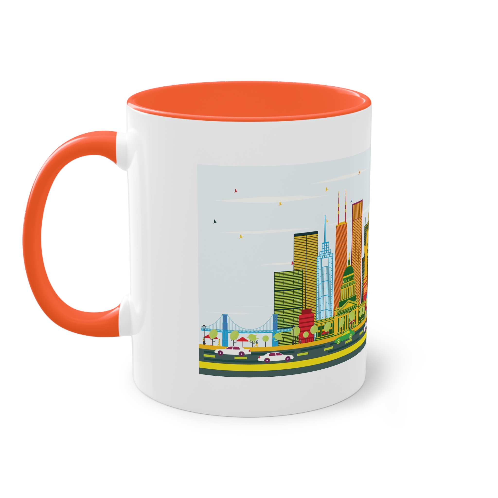 Usa Color Two Tone Coffee Mug 11oz - Image 15