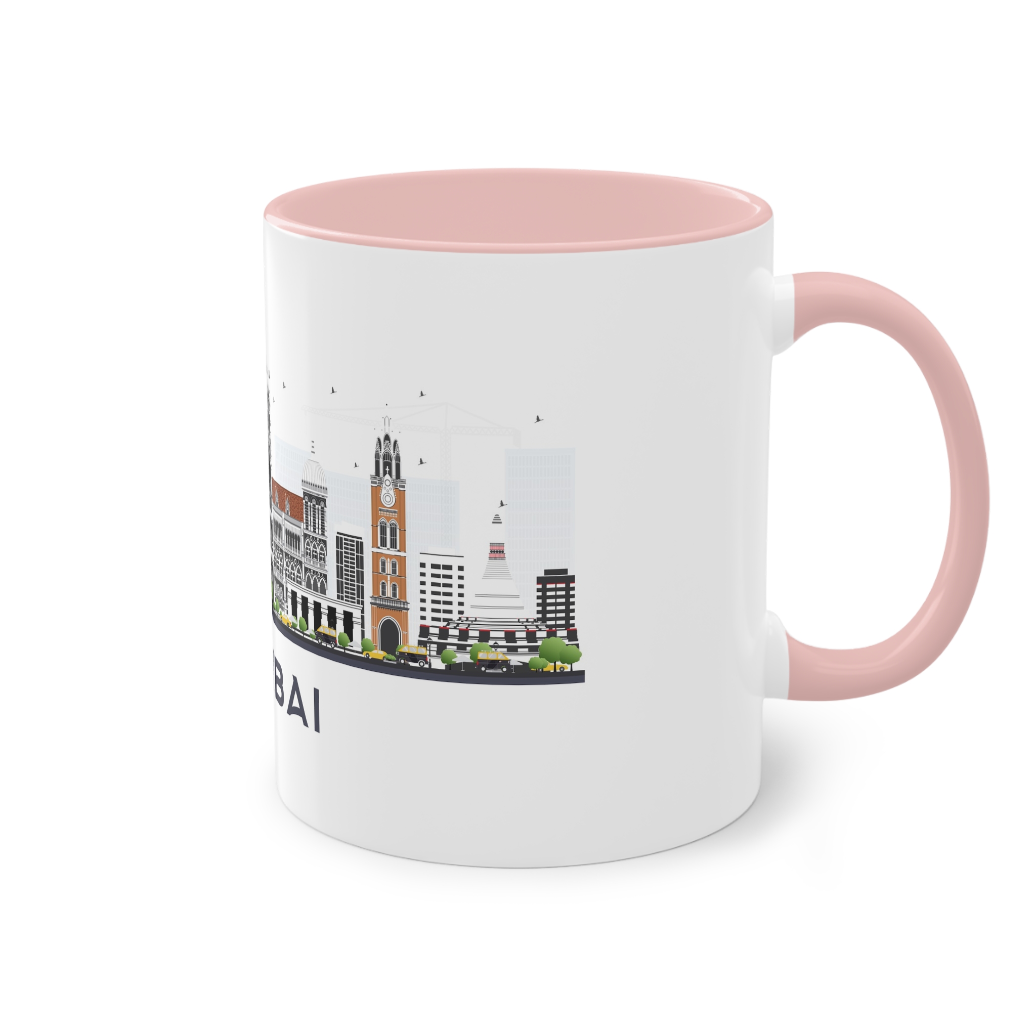 Mumbai Isolated Two Tone Coffee Mug 11oz - Image 48