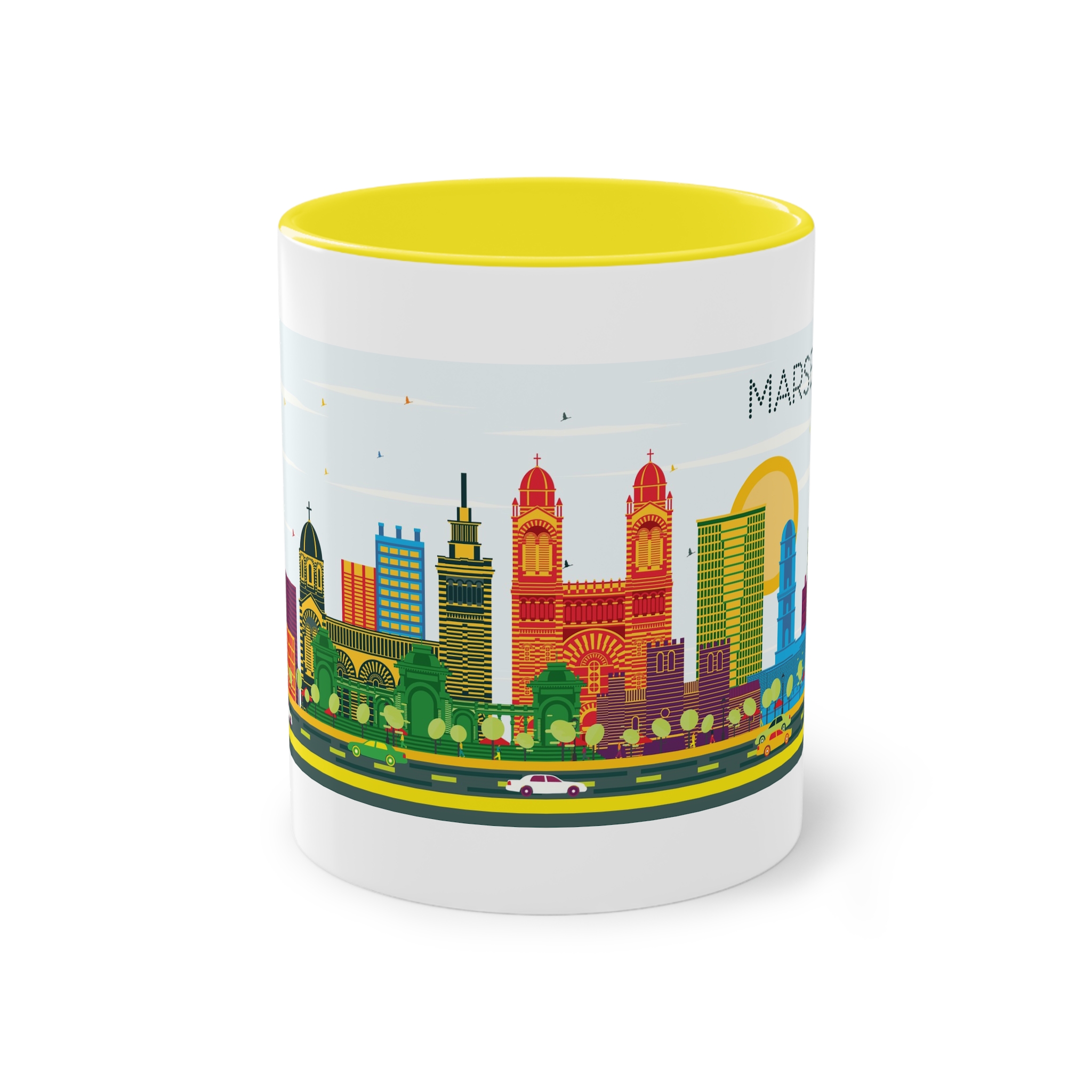 Marseille Color Two Tone Coffee Mug 11oz - Image 21