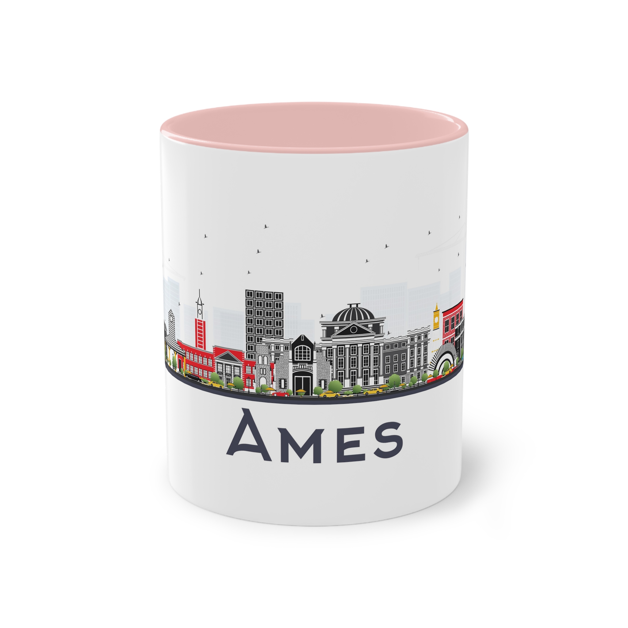Ames Isolated Two Tone Coffee Mug 11oz - Image 45