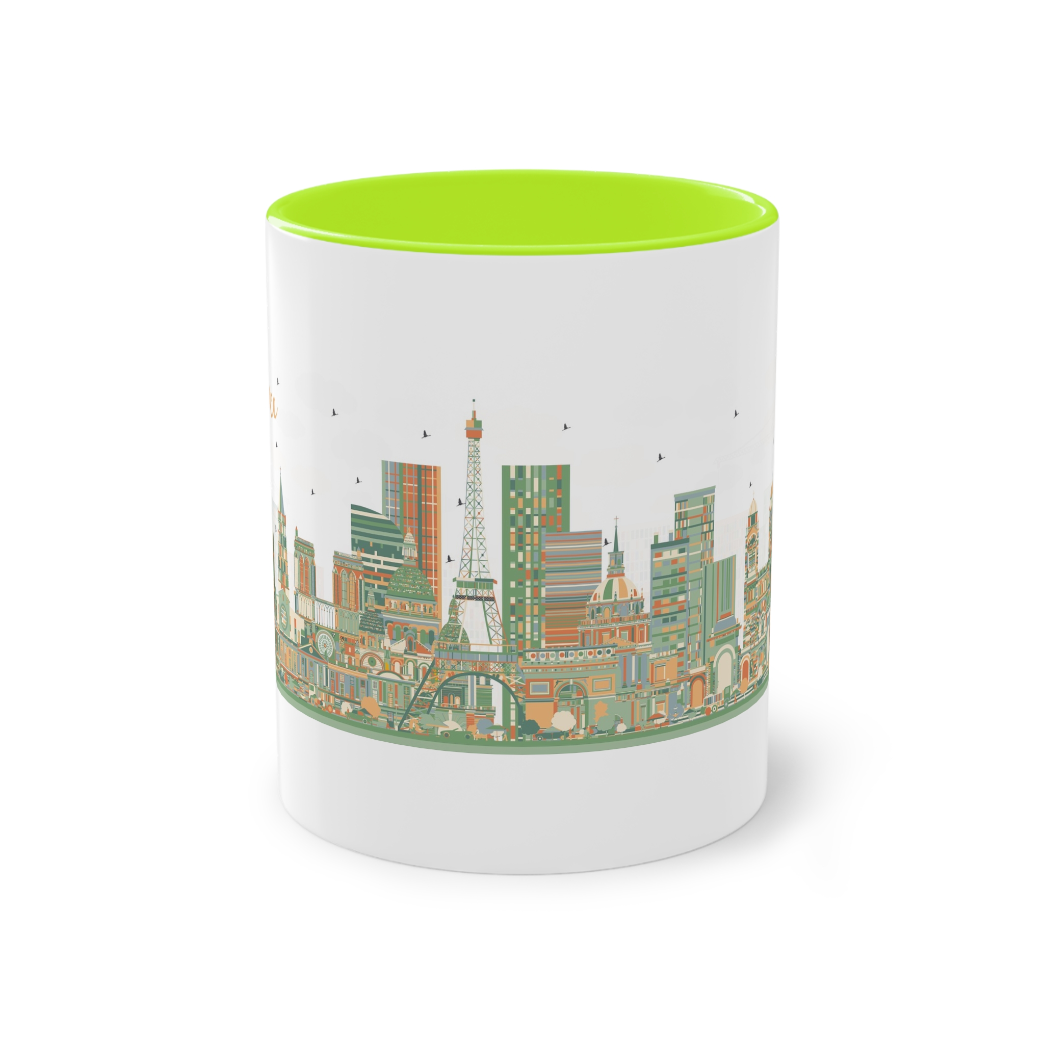 France Ver 1 Two Tone Coffee Mug 11oz - Image 25