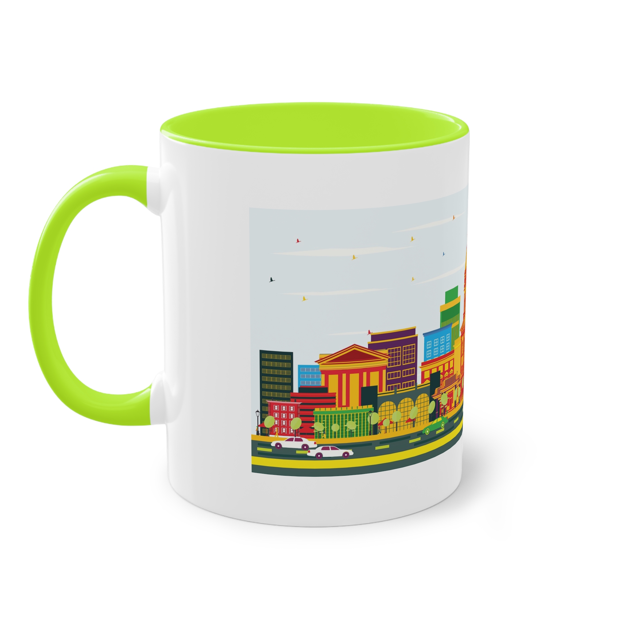 Madison Color Two Tone Coffee Mug 11oz - Image 27