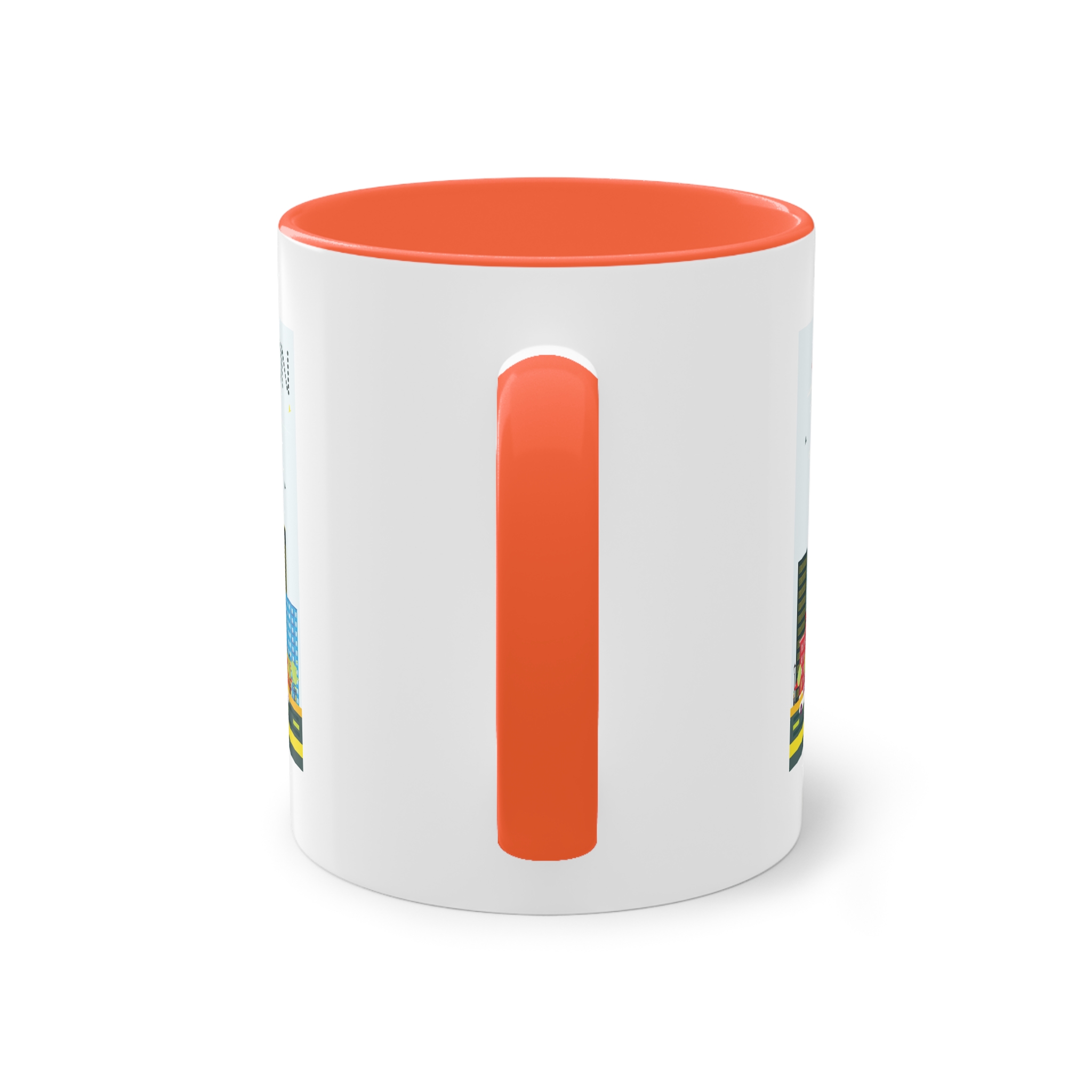 Madison Color Two Tone Coffee Mug 11oz - Image 14